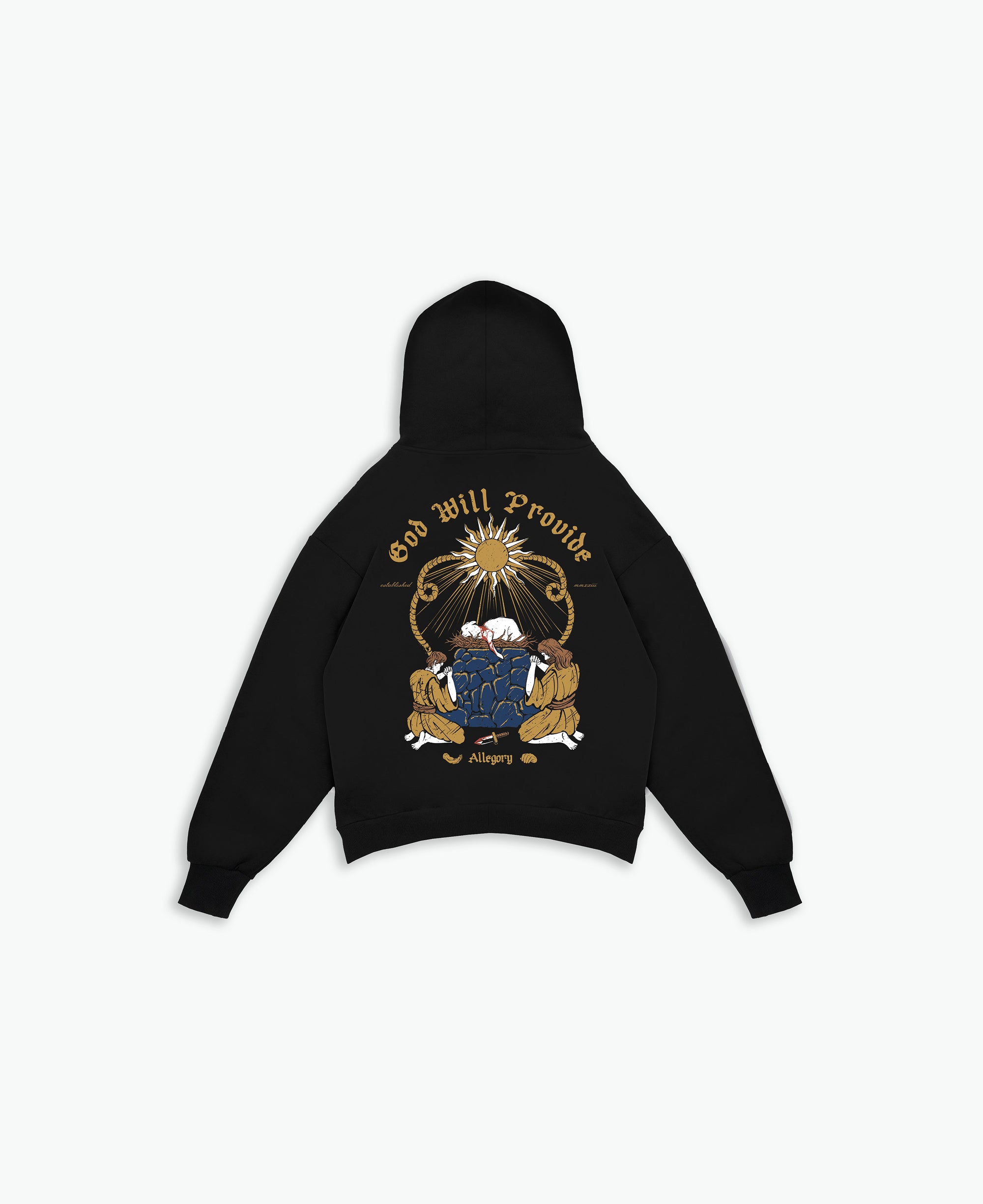 Ram In The Thicket Hoodie / Black