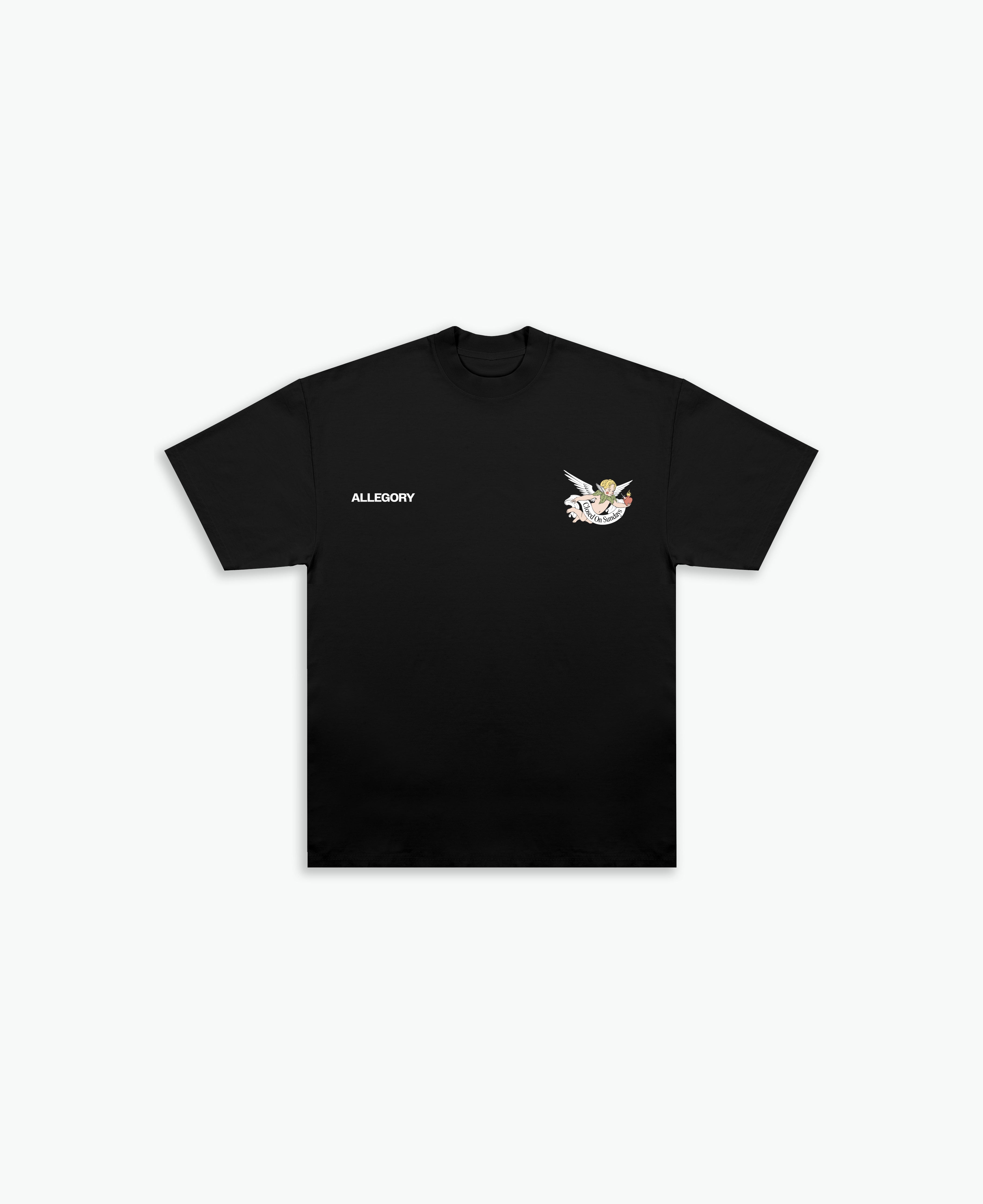 Putto Tee / Black-2