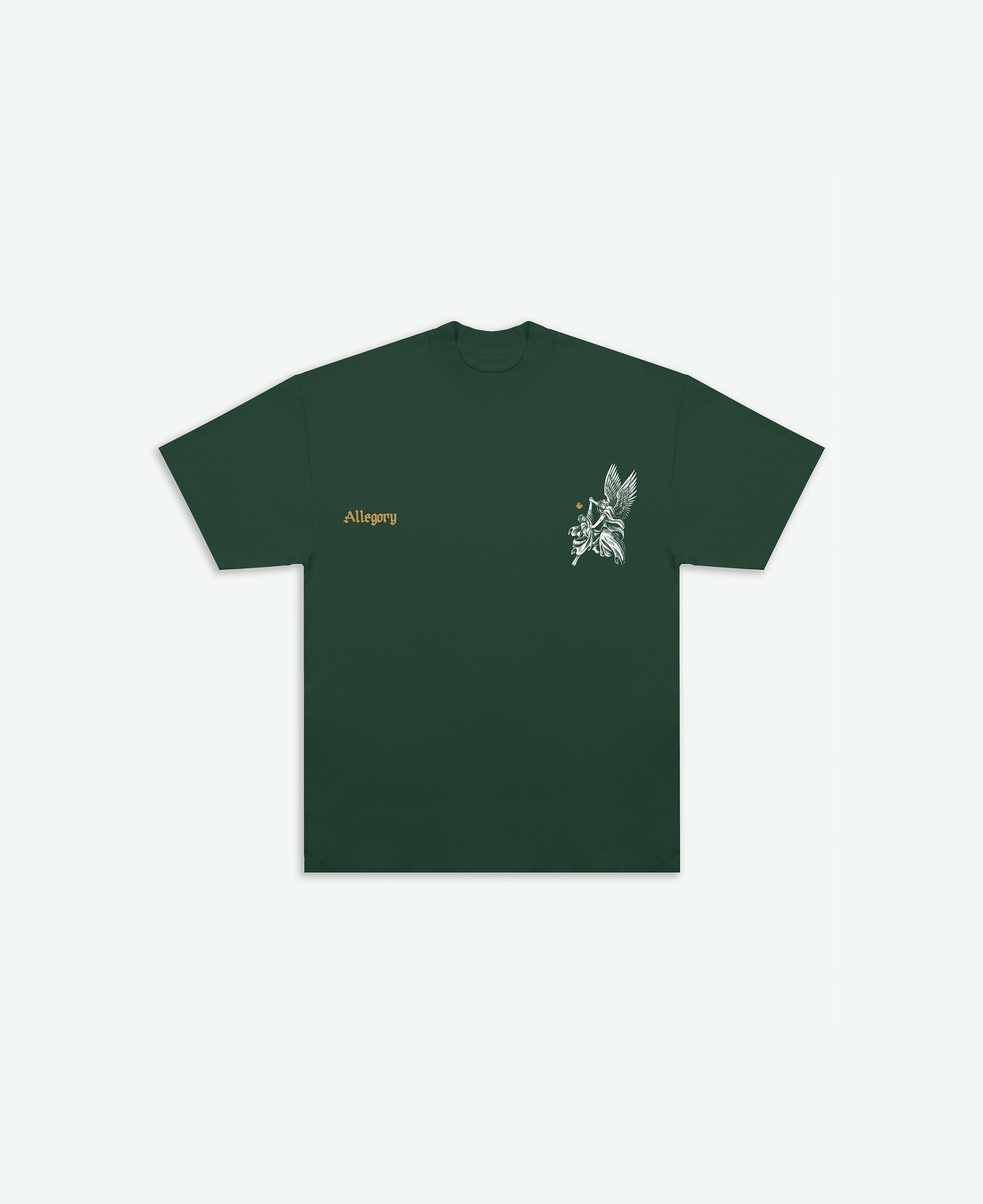 Wrestle With God Tee / Green-2