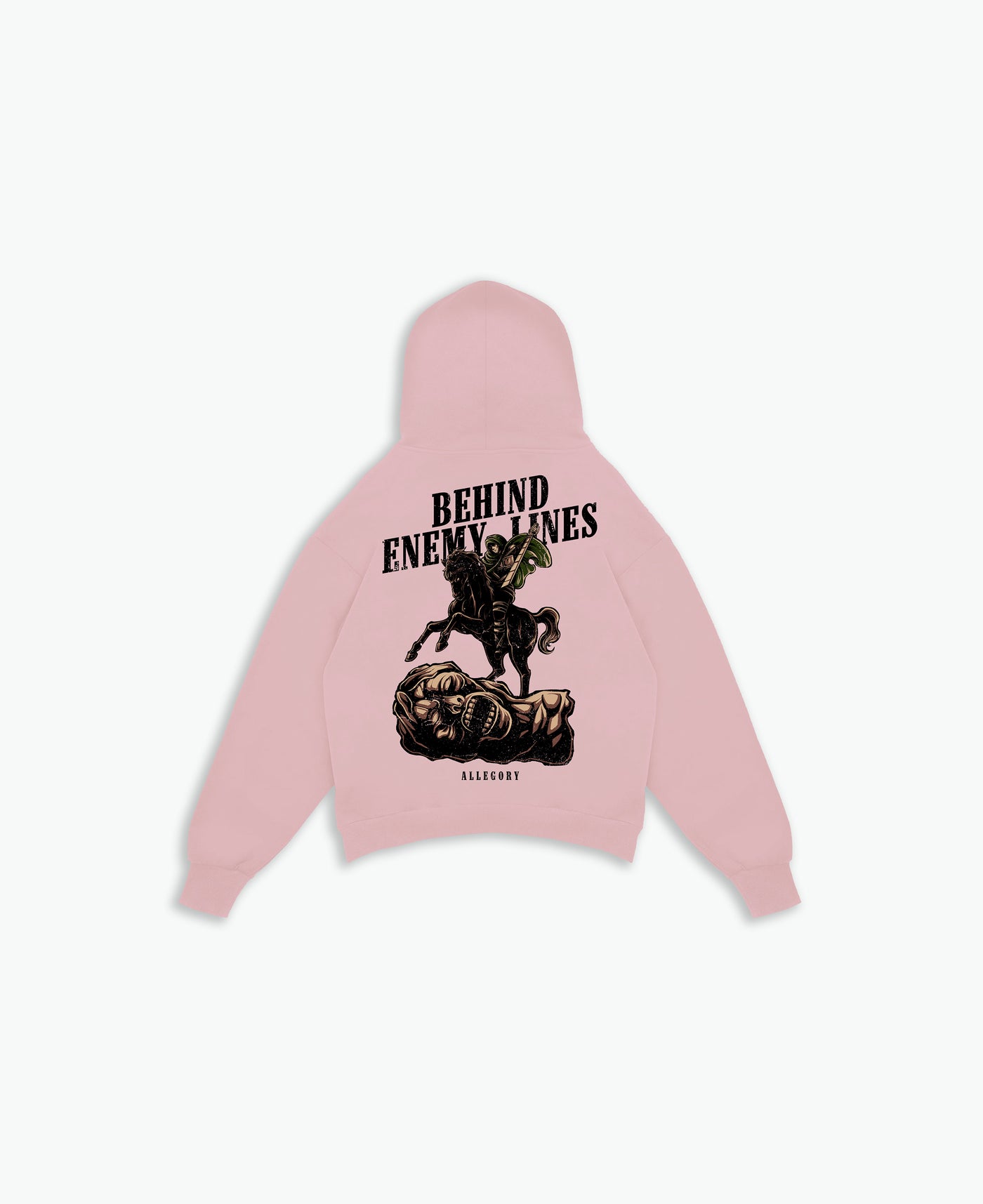 Behind Enemy Lines Hoodie / Mauve