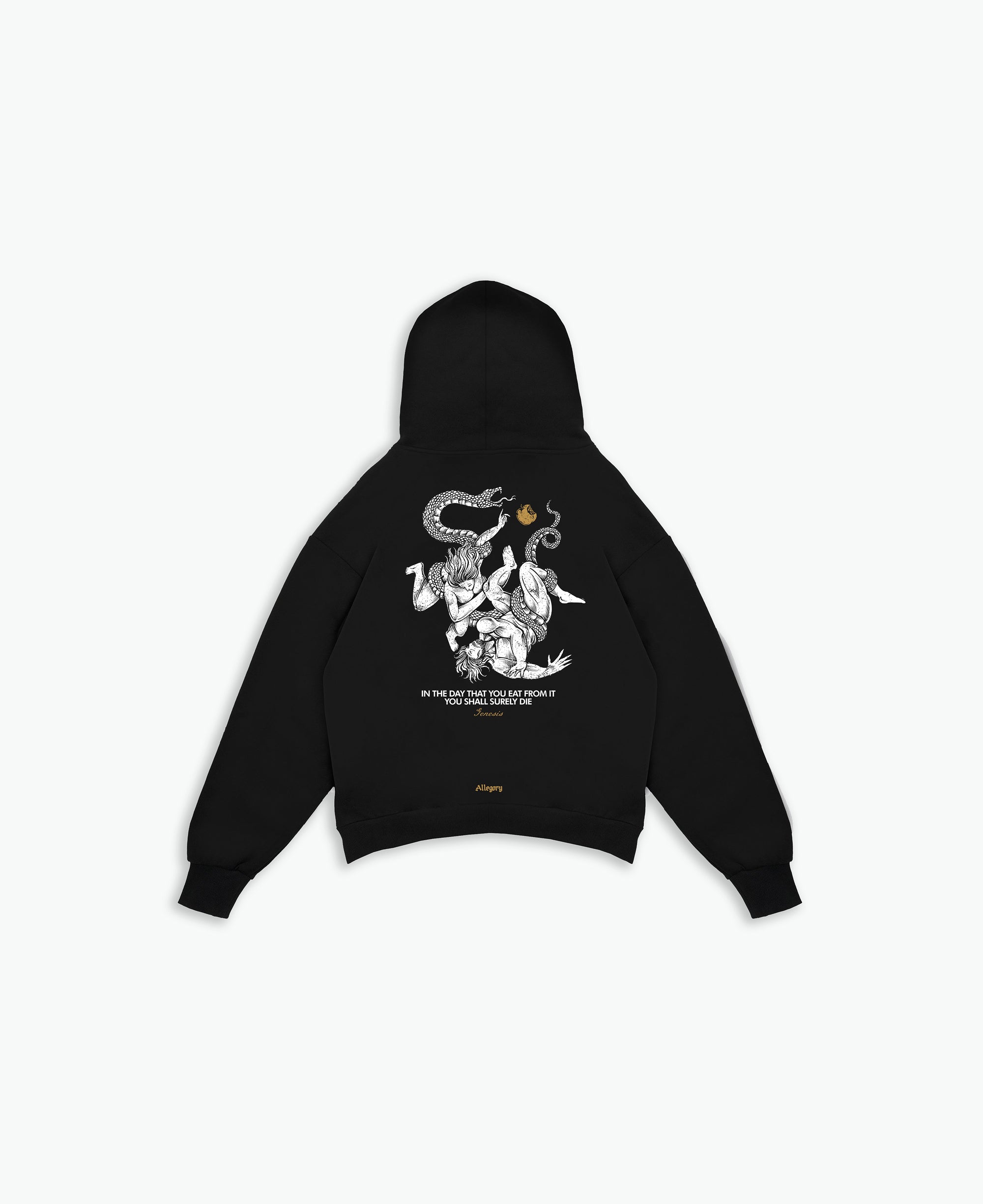 Fall of Man Hoodie / Black