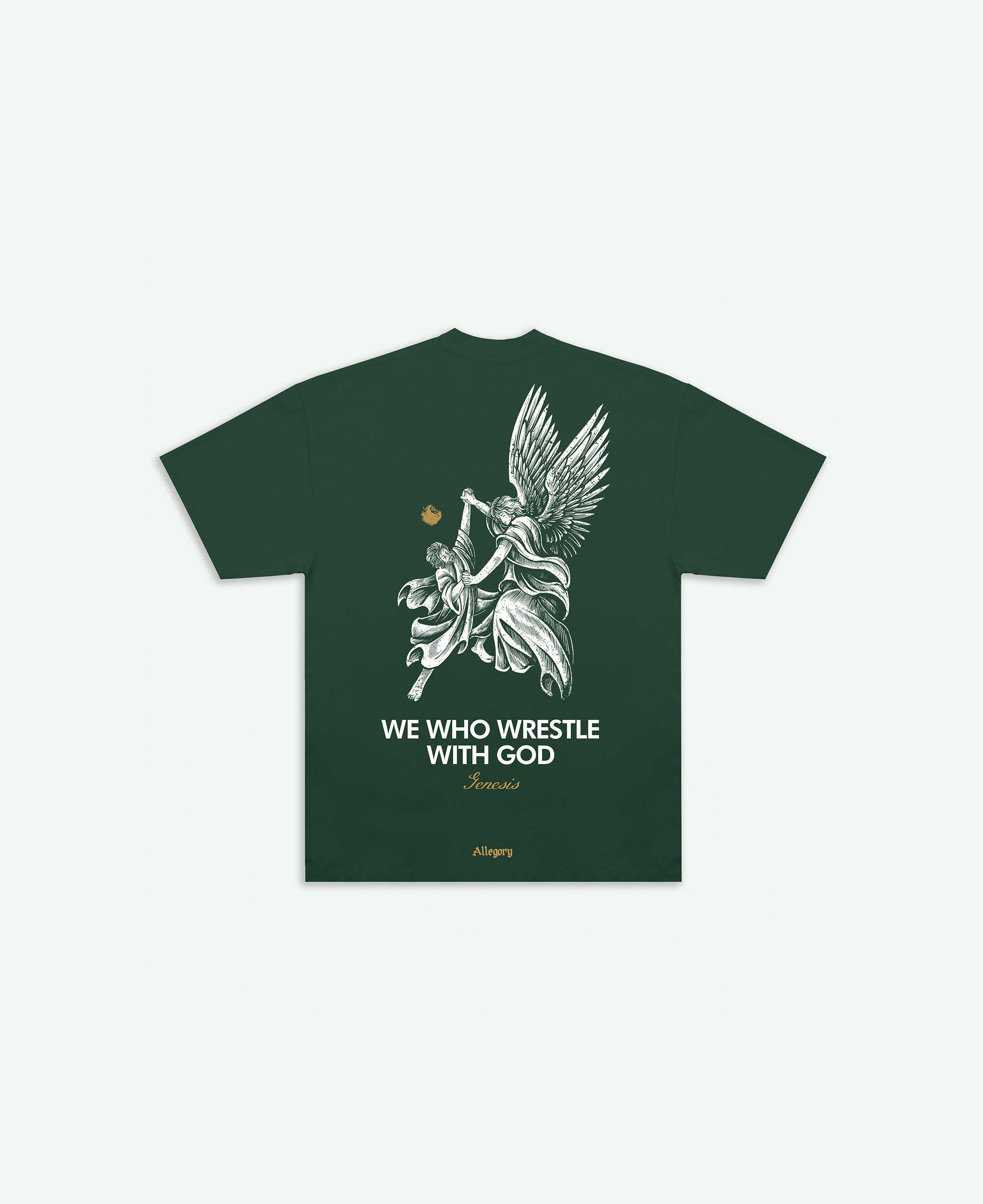 Wrestle With God Tee / Green