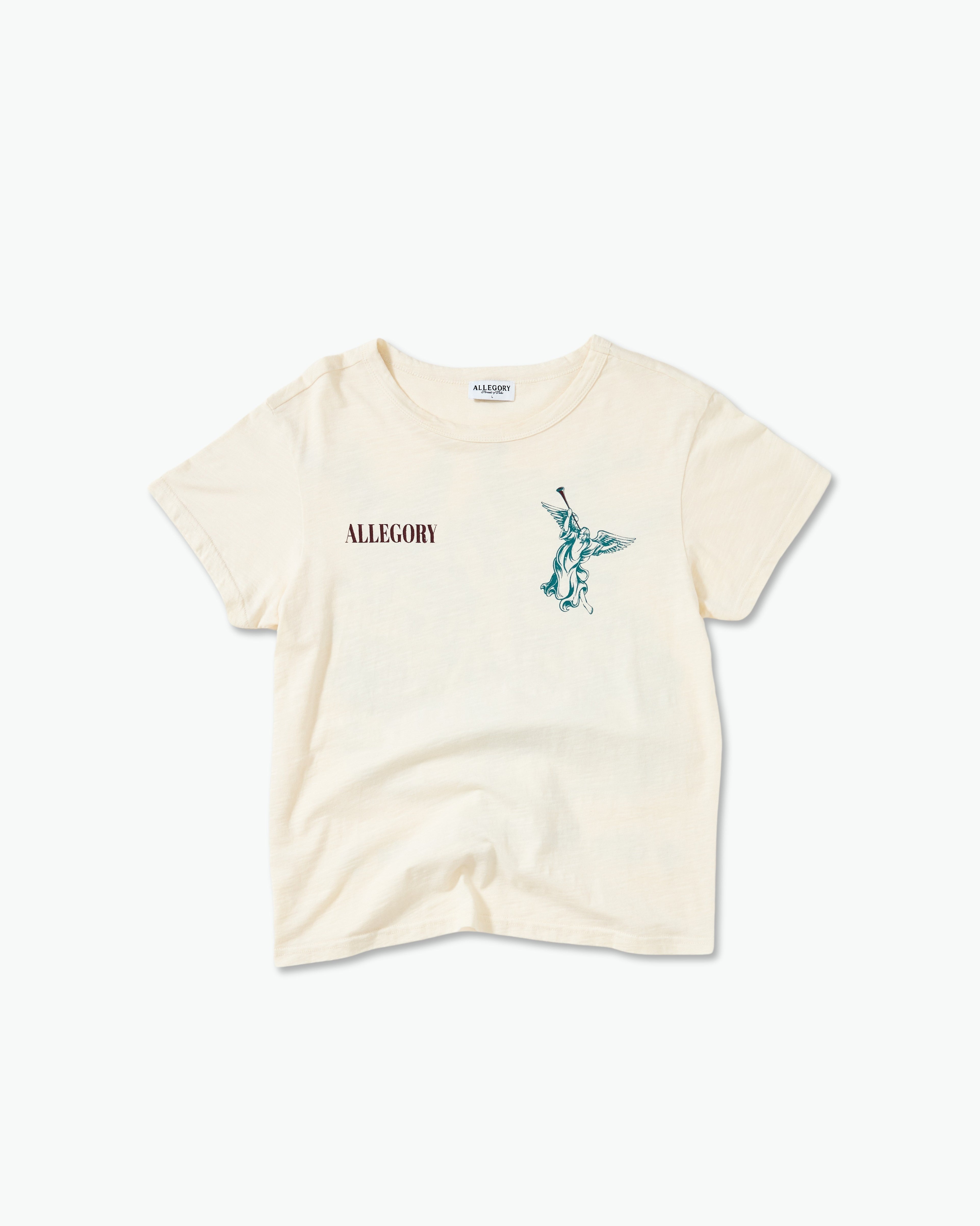 Seven Trumpets Classic Tee / Creme-2