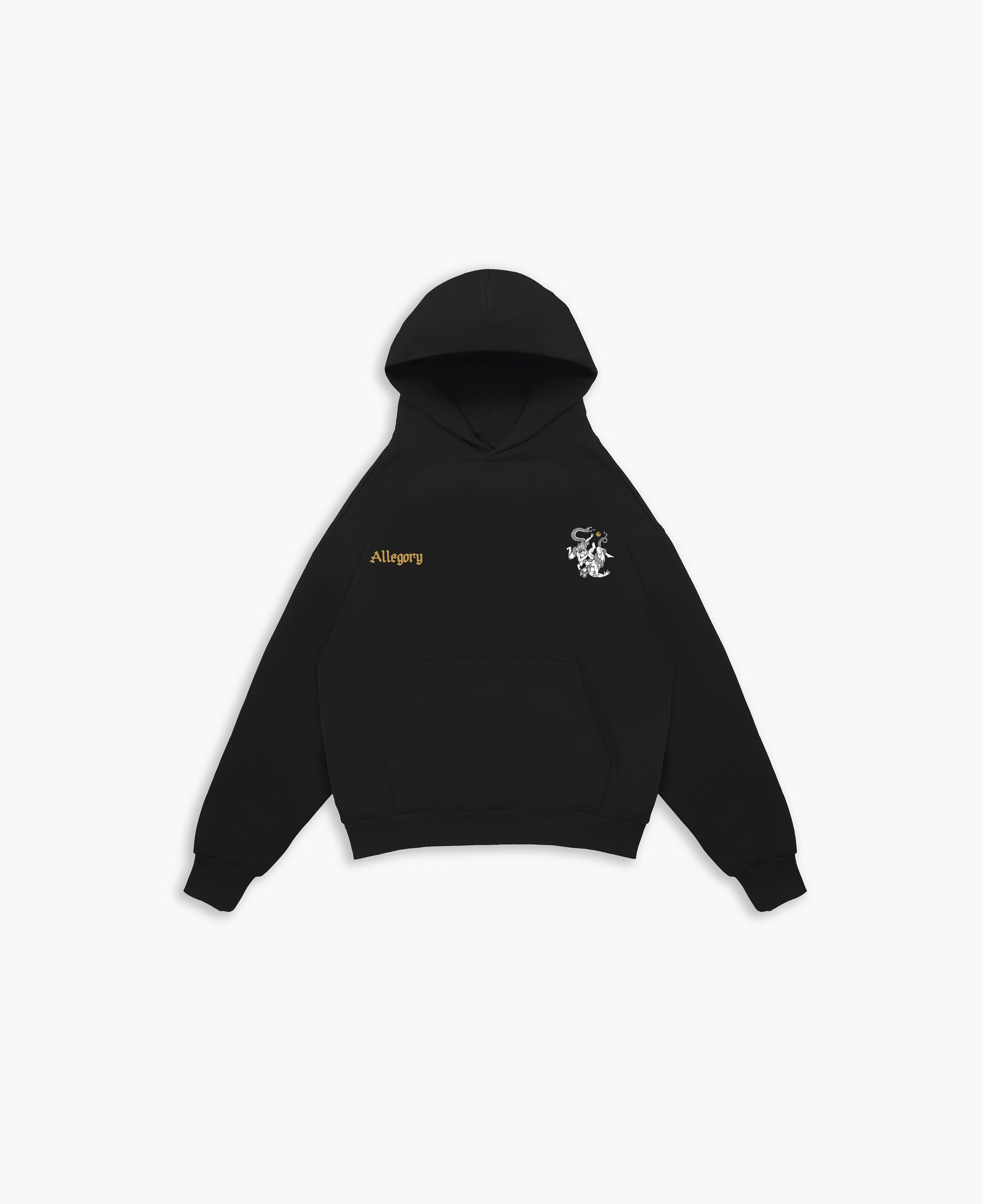 Fall of Man Hoodie / Black-2