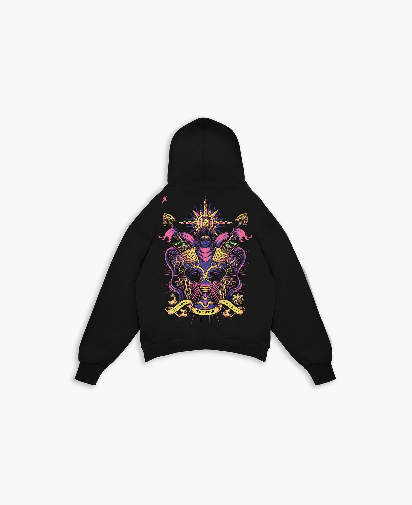 The Star Hoodie / Black