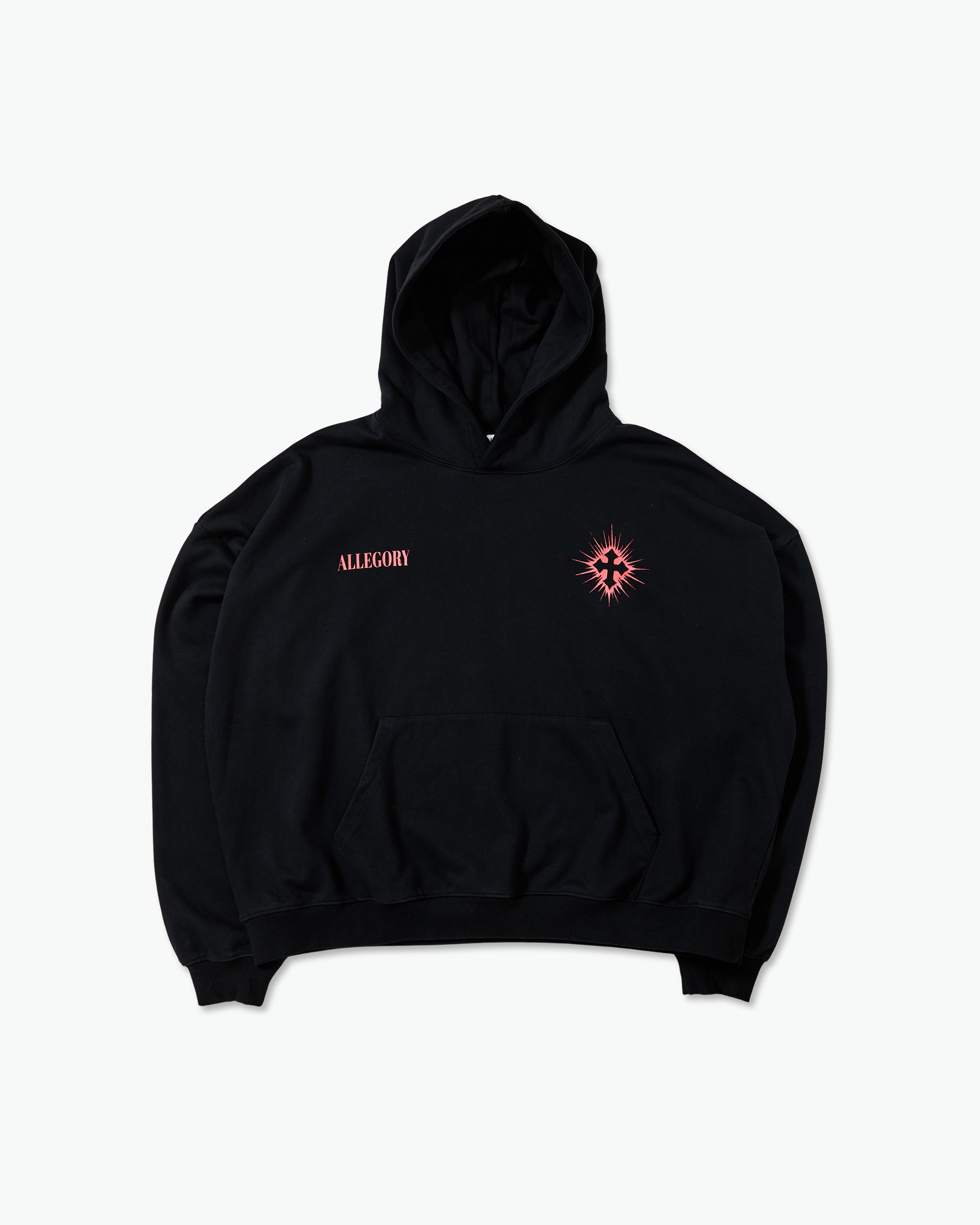 The Seven Bowls Hoodie / Black