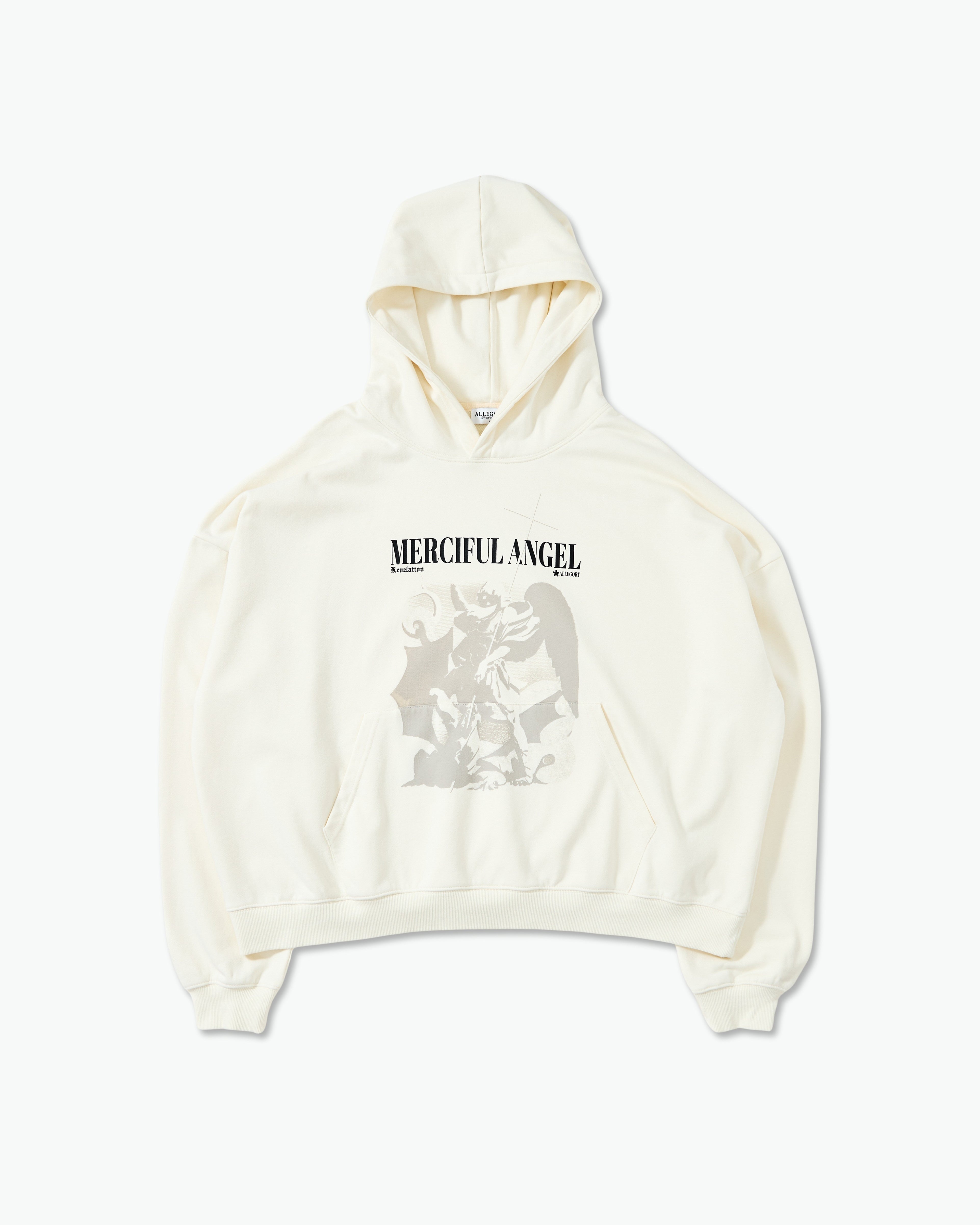 Merciful Angel Hoodie / Creme
