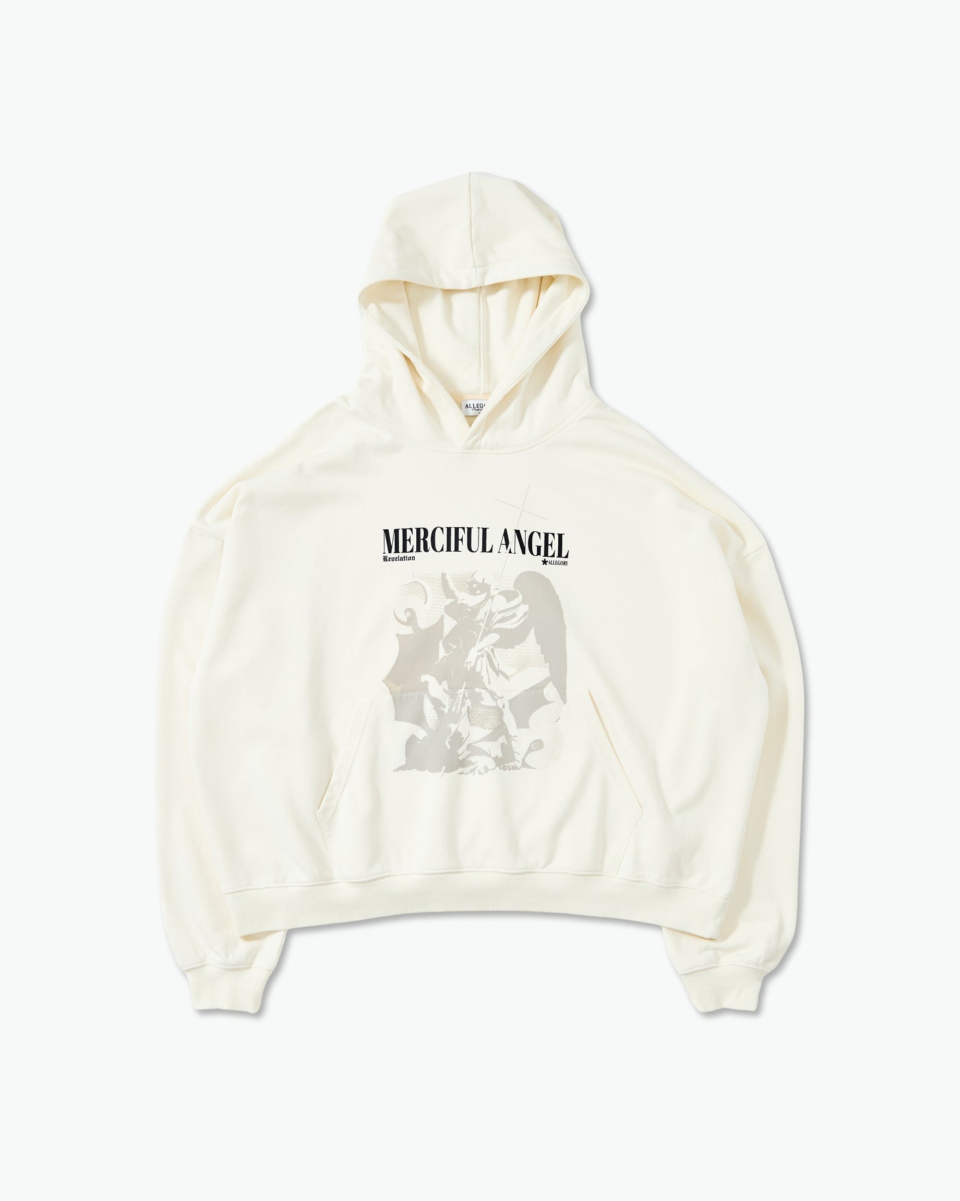 Merciful Angel Hoodie / Creme