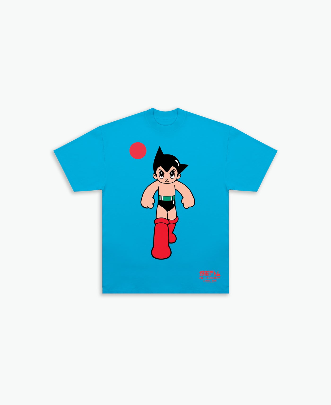 Iron Arm Mighty Atom Tee For Astro Boy / Sky Blue
