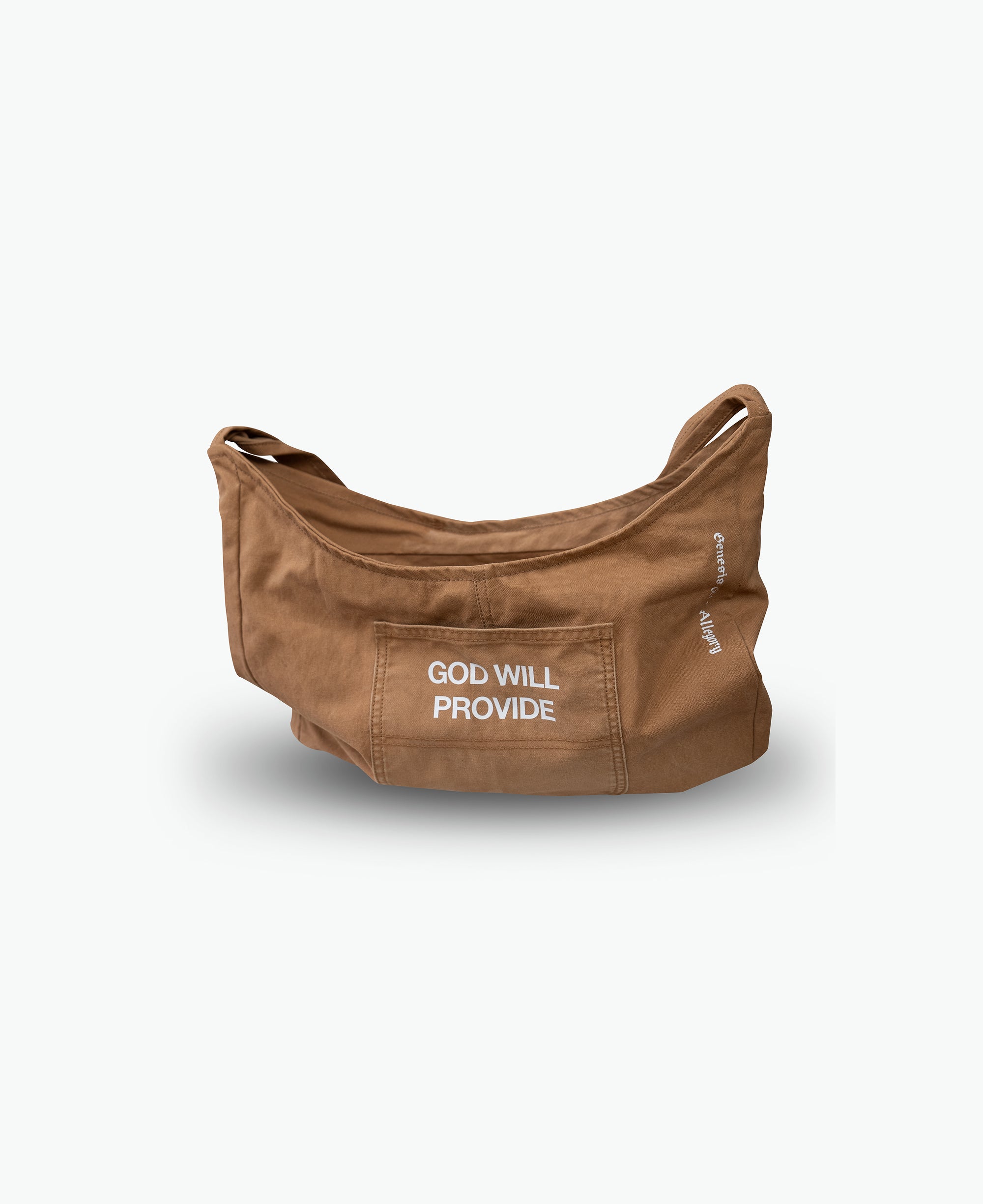 God Will Provide Tote Bag / Brown