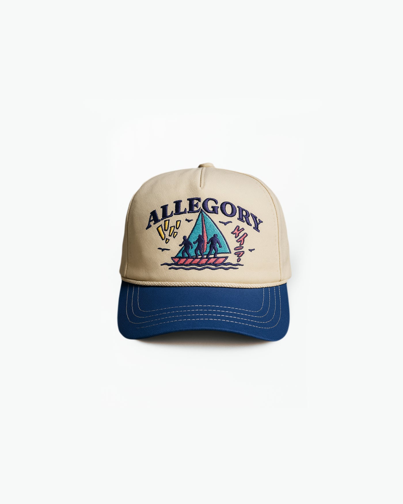 Torture Dance Premium Caddy Hat / Cream / Navy