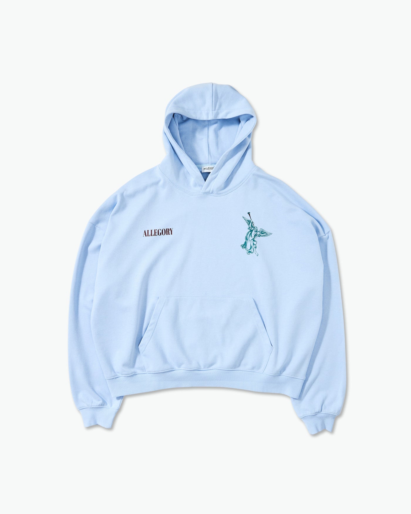 Seven Trumpets Hoodie / Cloud Blue