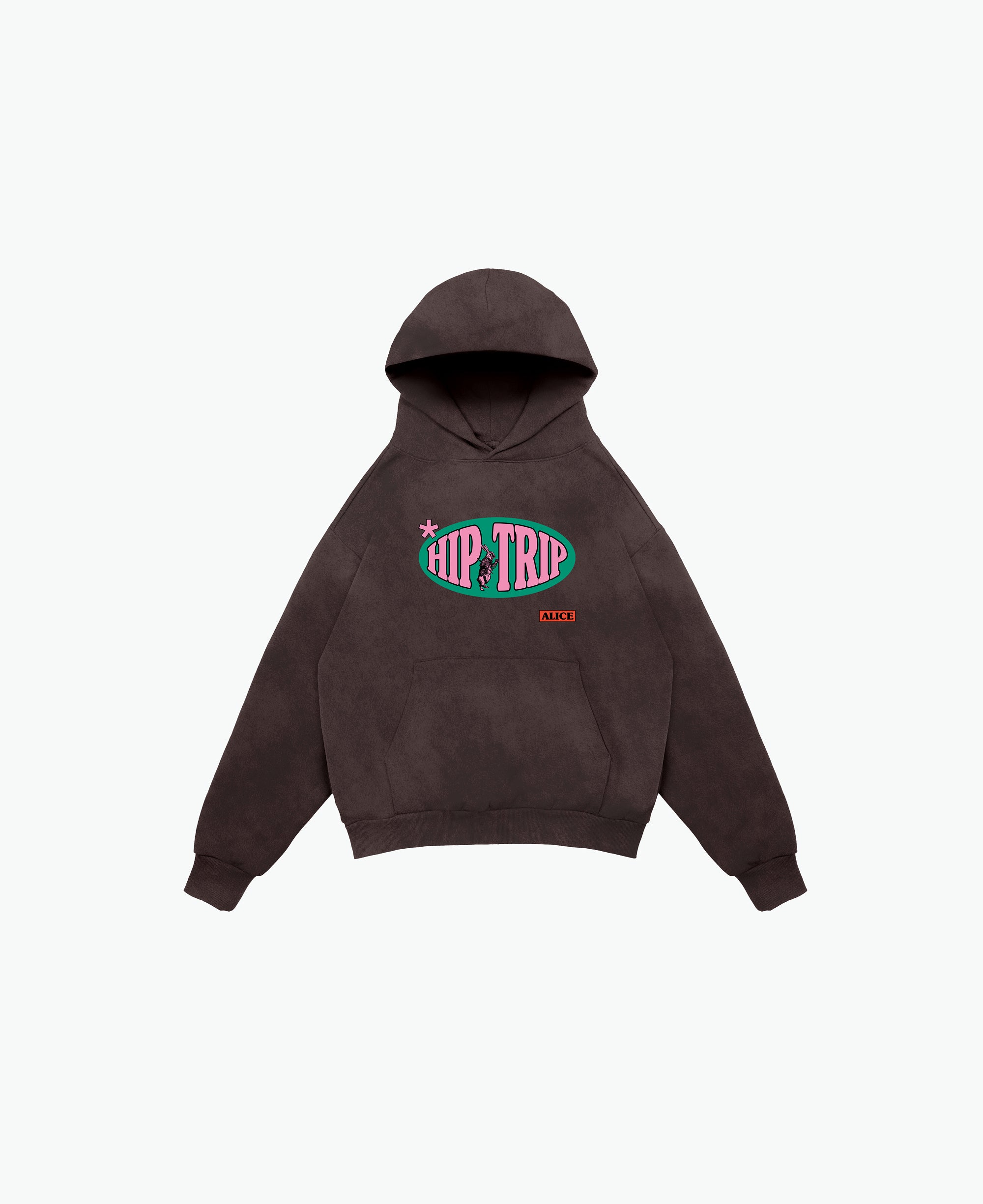 Hip Trip Hoodie / Brown