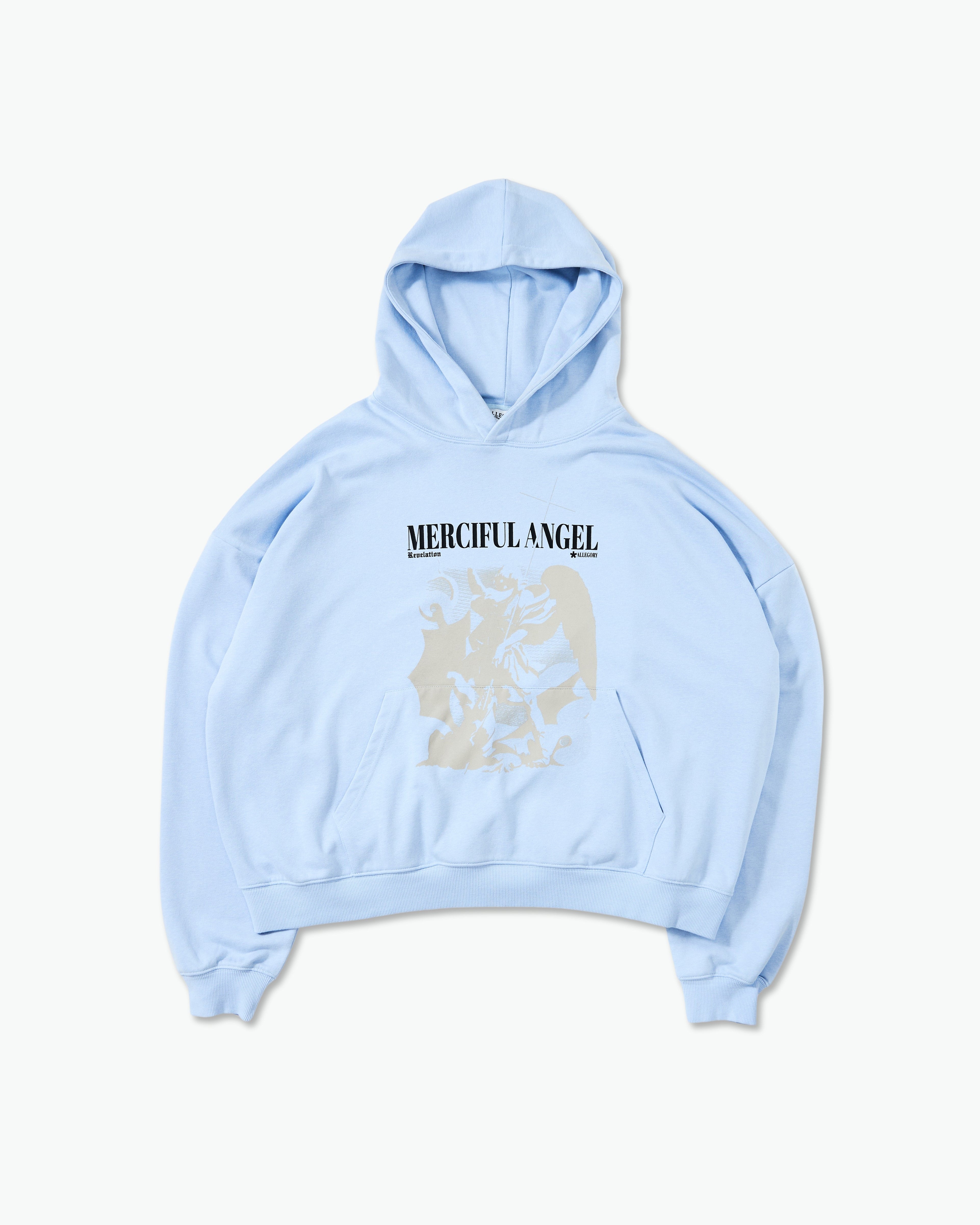 Merciful Angel Hoodie / Cloud Blue