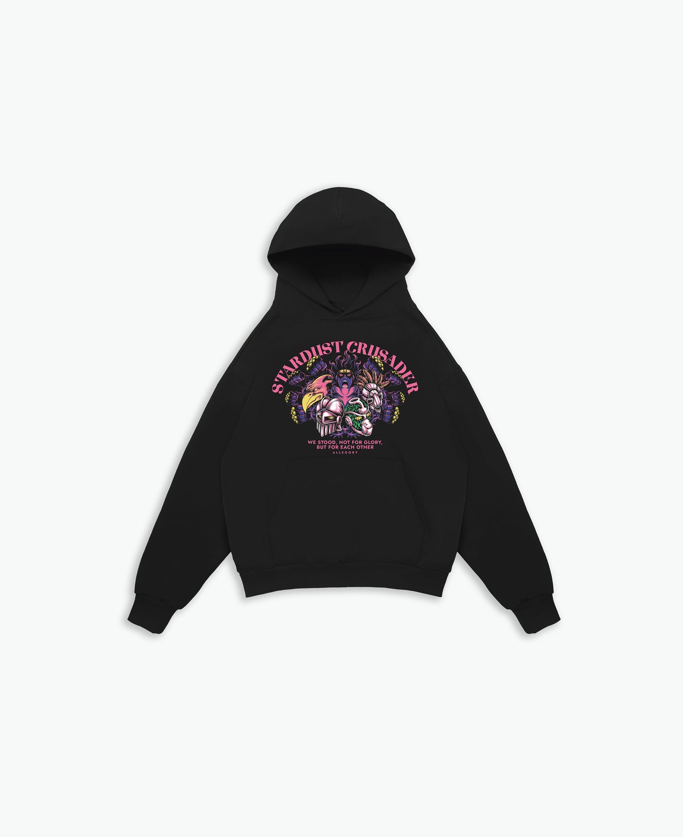 The Gang Stands Together Hoodie / Black