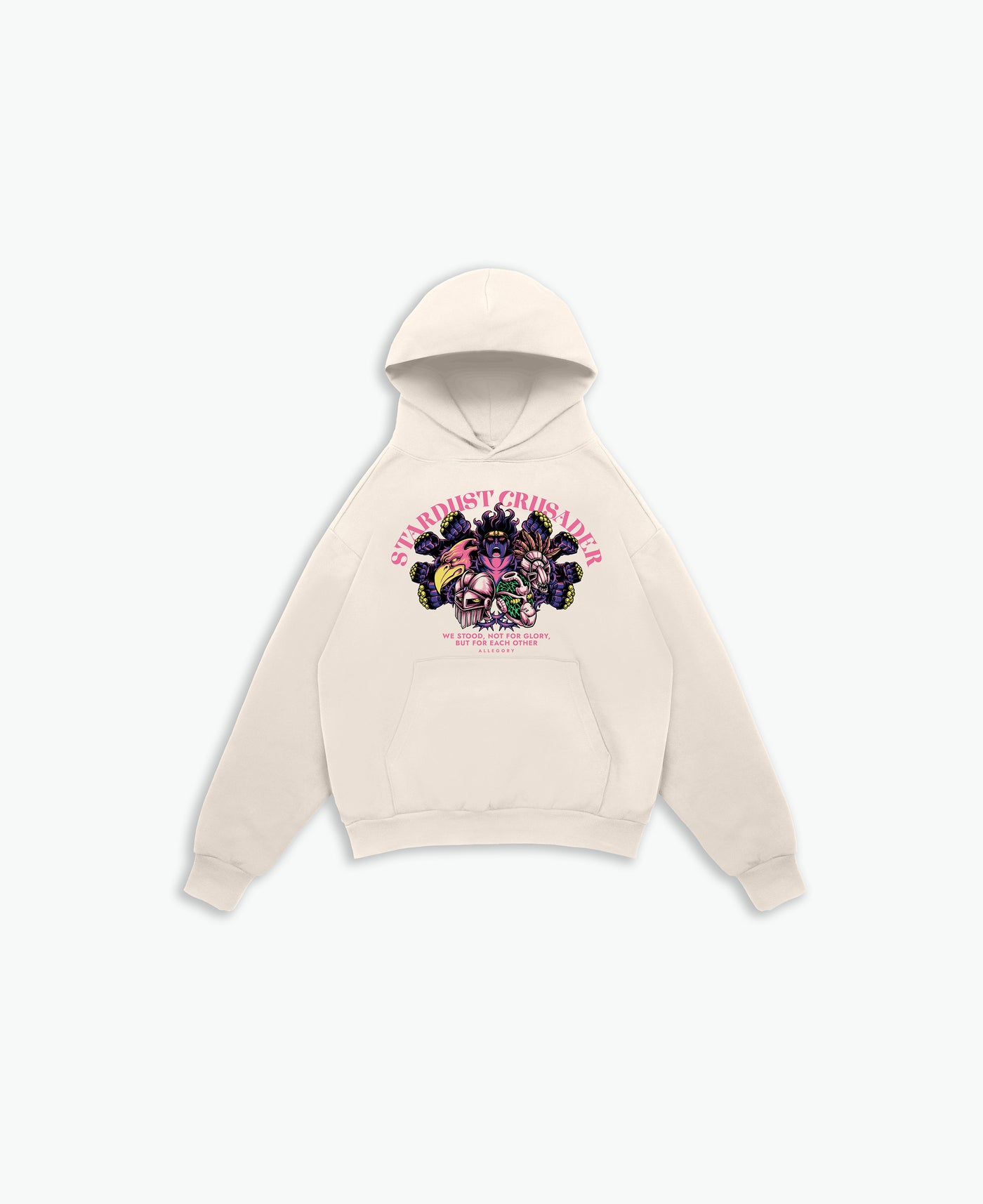 The Gang Stands Together Hoodie / Cream