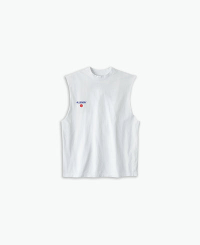 Shinshinkai Karate School Cut-Off Tank / Off White