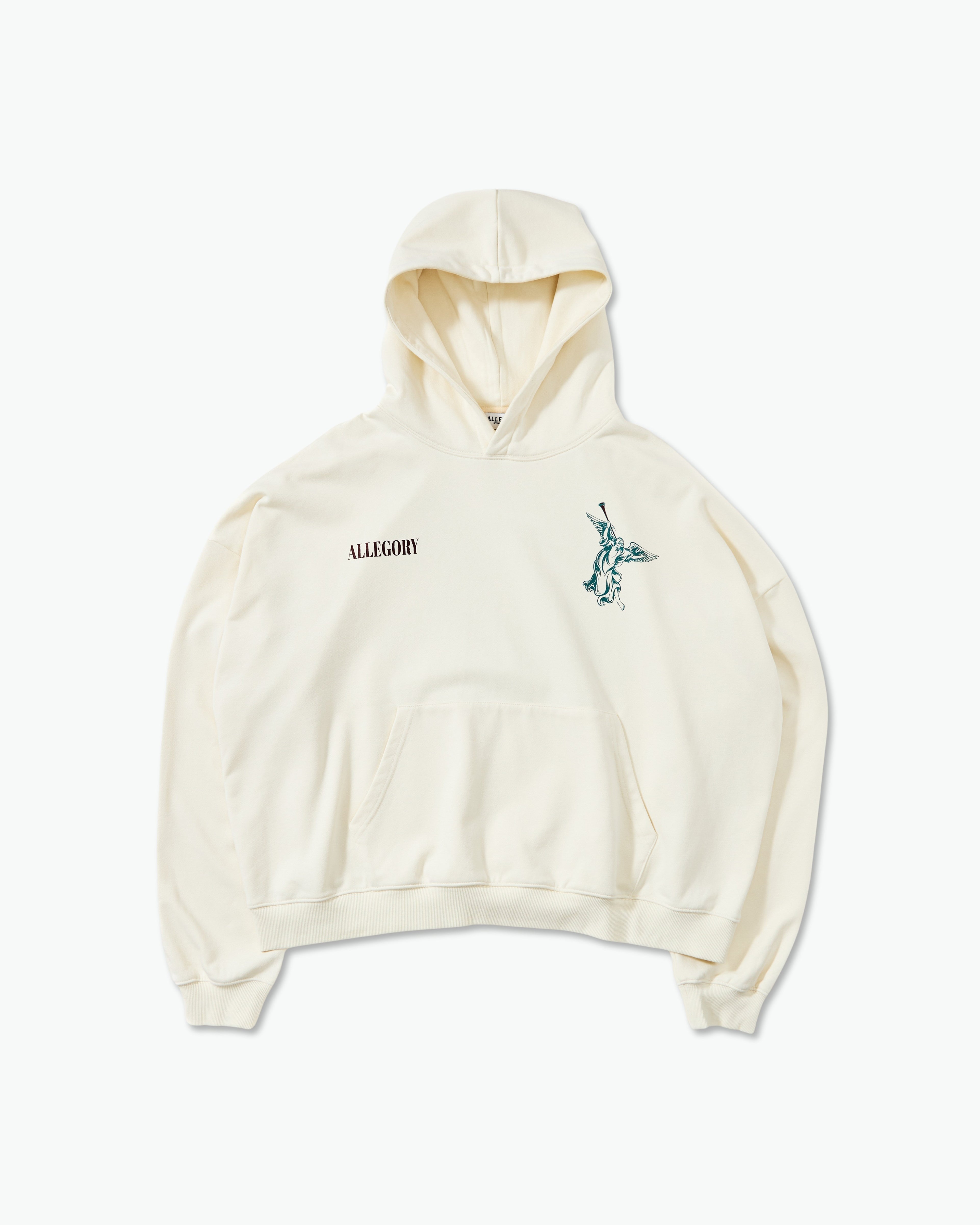 Seven Trumpets Hoodie / Creme-2