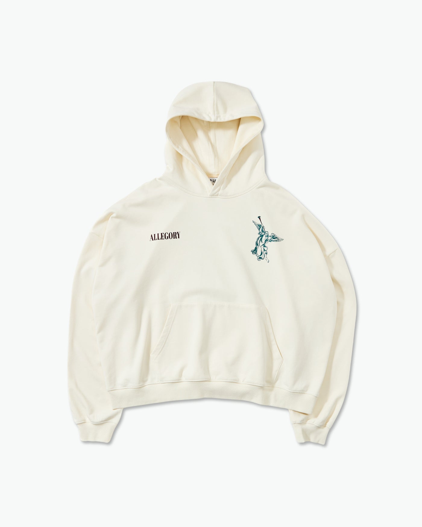 Seven Trumpets Hoodie / Creme