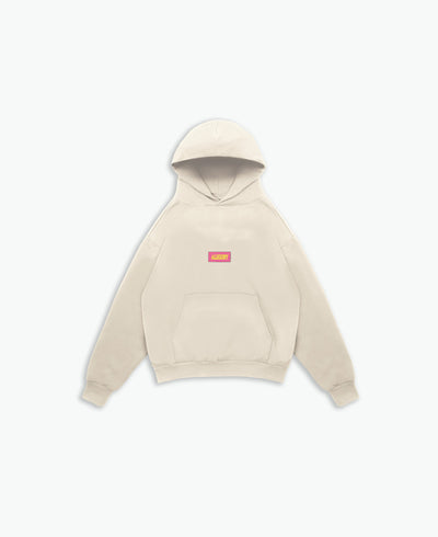 Faces Of Evil Hoodie / Cream