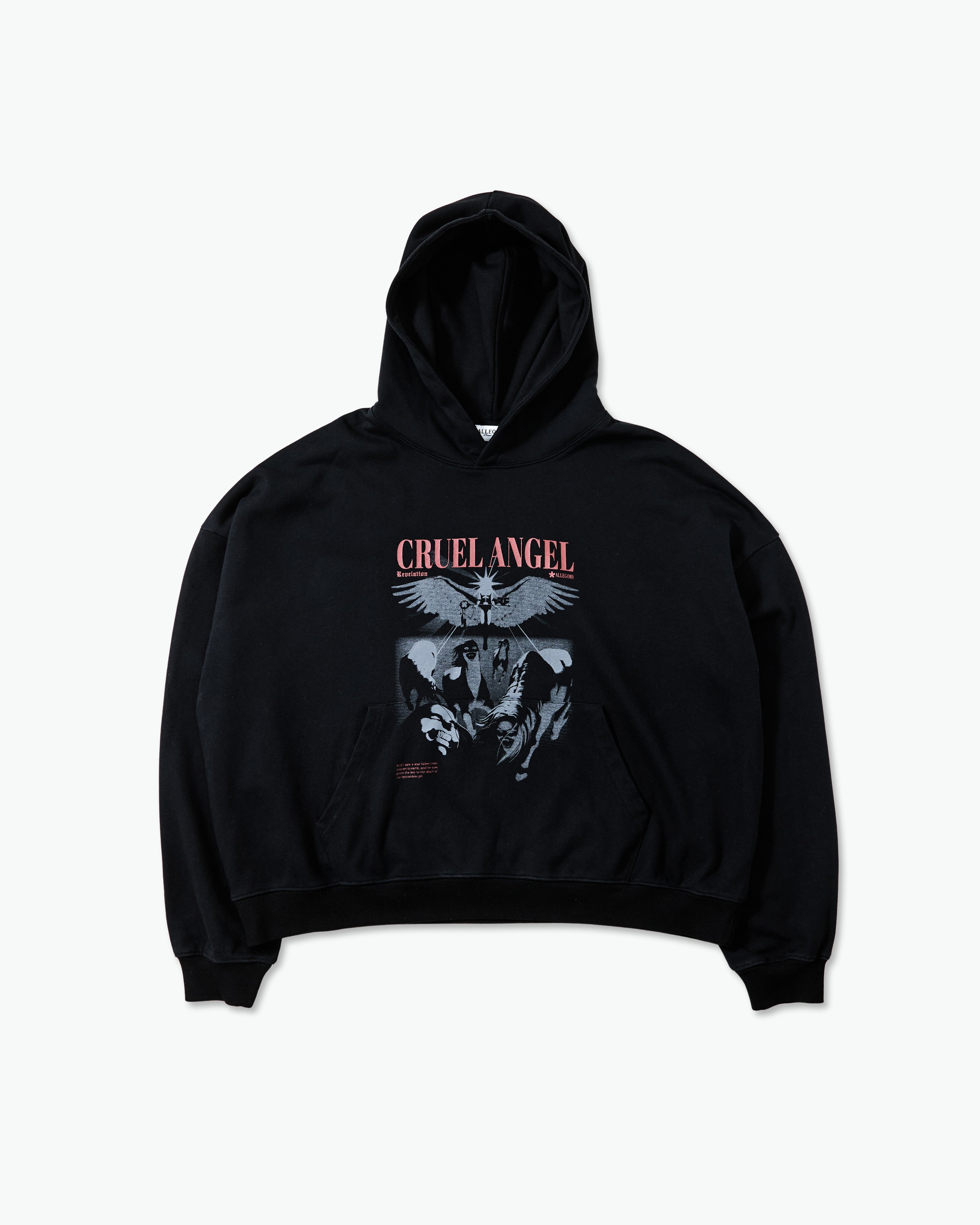 Cruel Angel Hoodie / Black