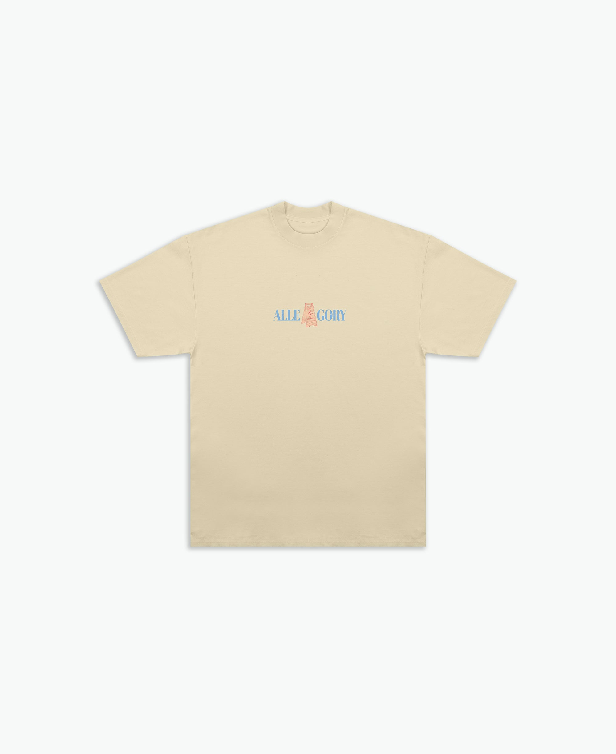 "No Running" Tee / Washed Gold-2