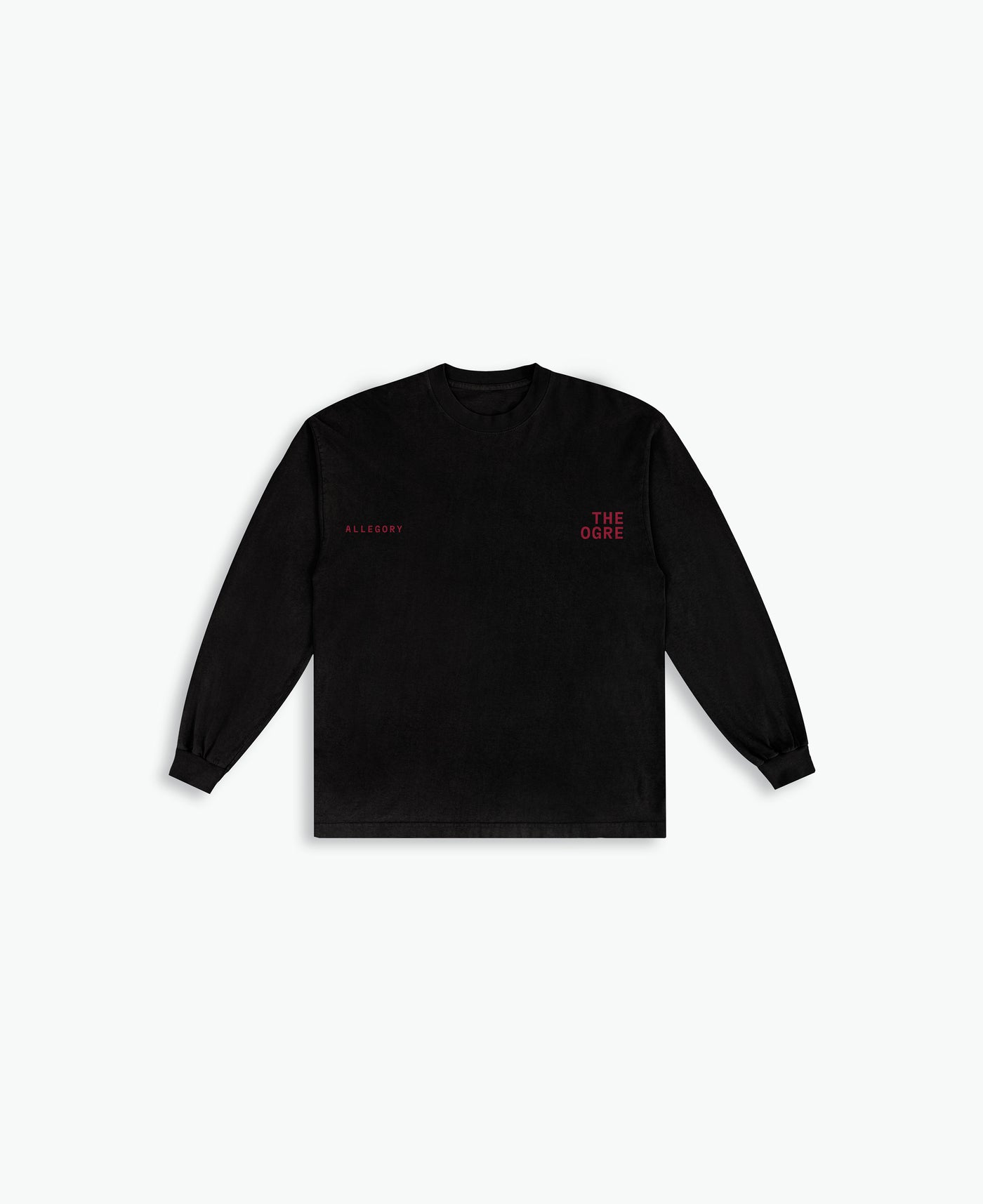The Demon Back Long Sleeve Tee / Black