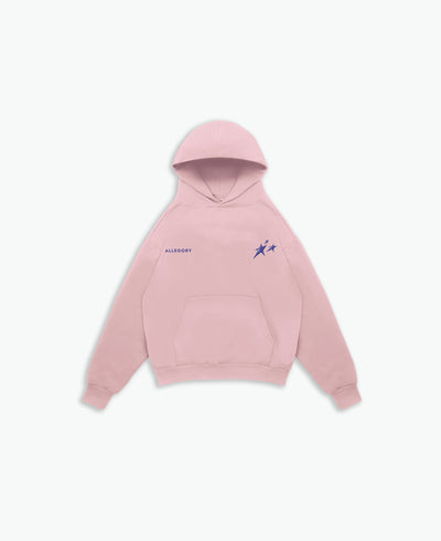 Birthmark Star Hoodie / Mauve