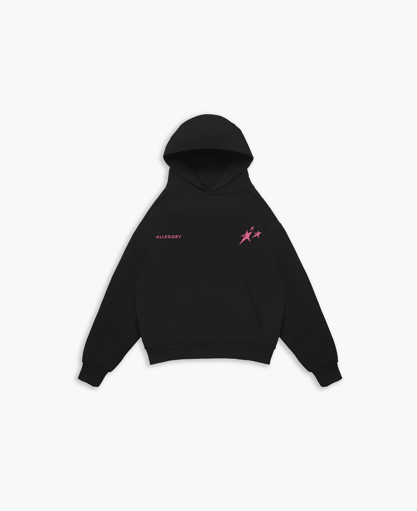 Birthmark Star Hoodie / Black
