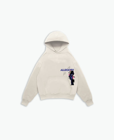 Here Comes Dio "The Walk" Hoodie / Off White