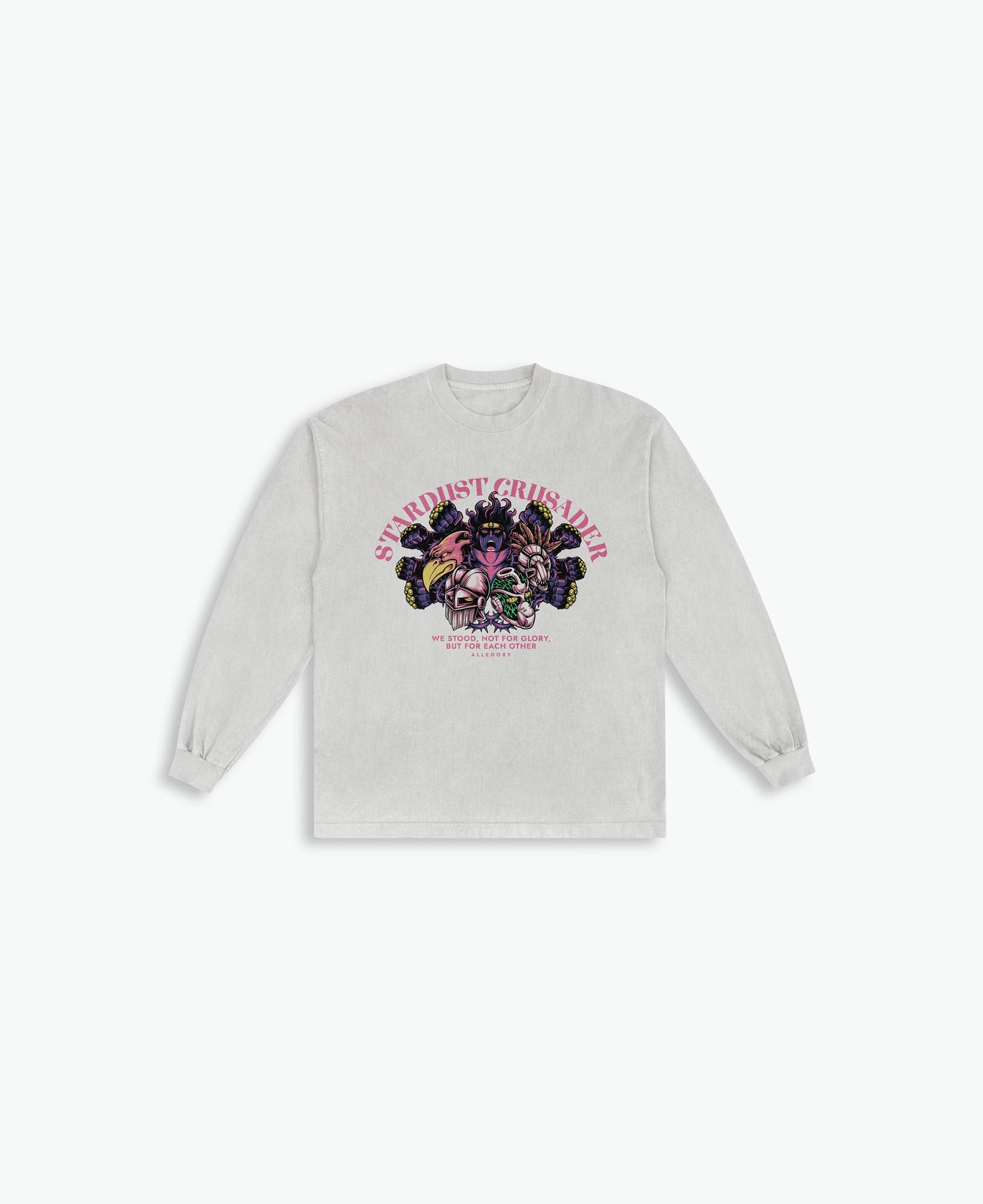 The Gang Stands Together Long Sleeve Tee / Off White