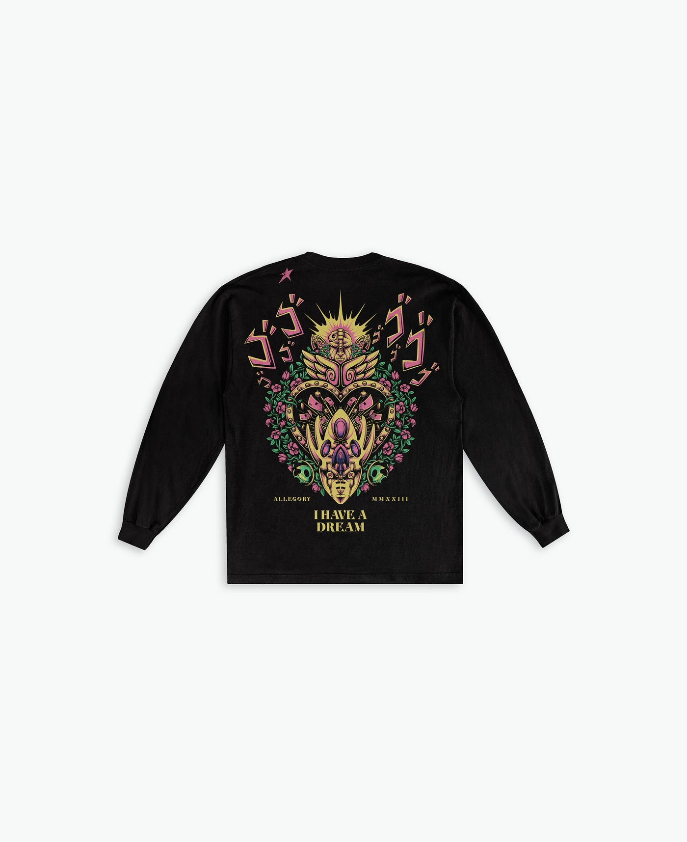 I Have A Dream Long Sleeve Tee / Black