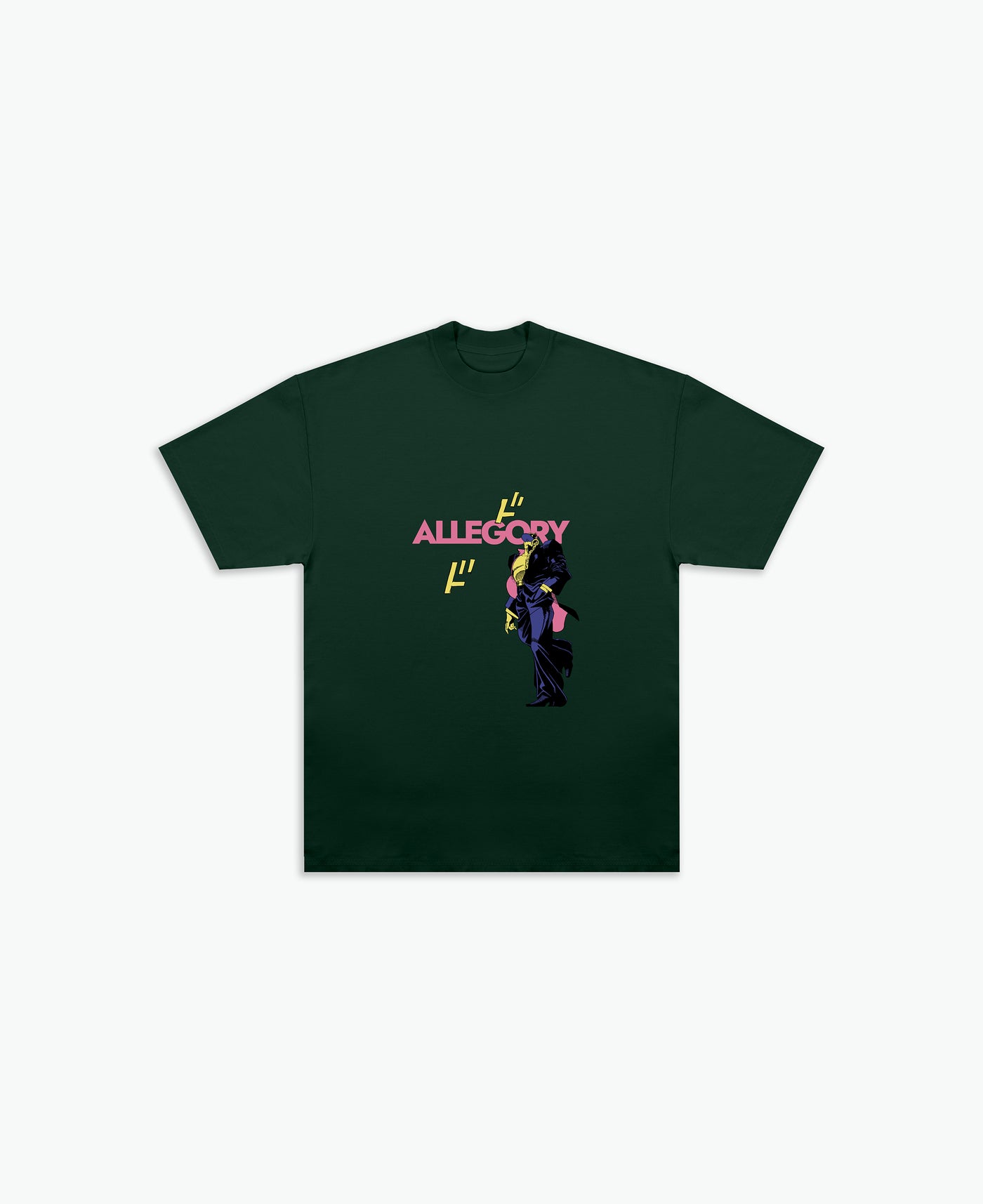 Here Comes Dio "The Walk" Tee / Phthalo Green