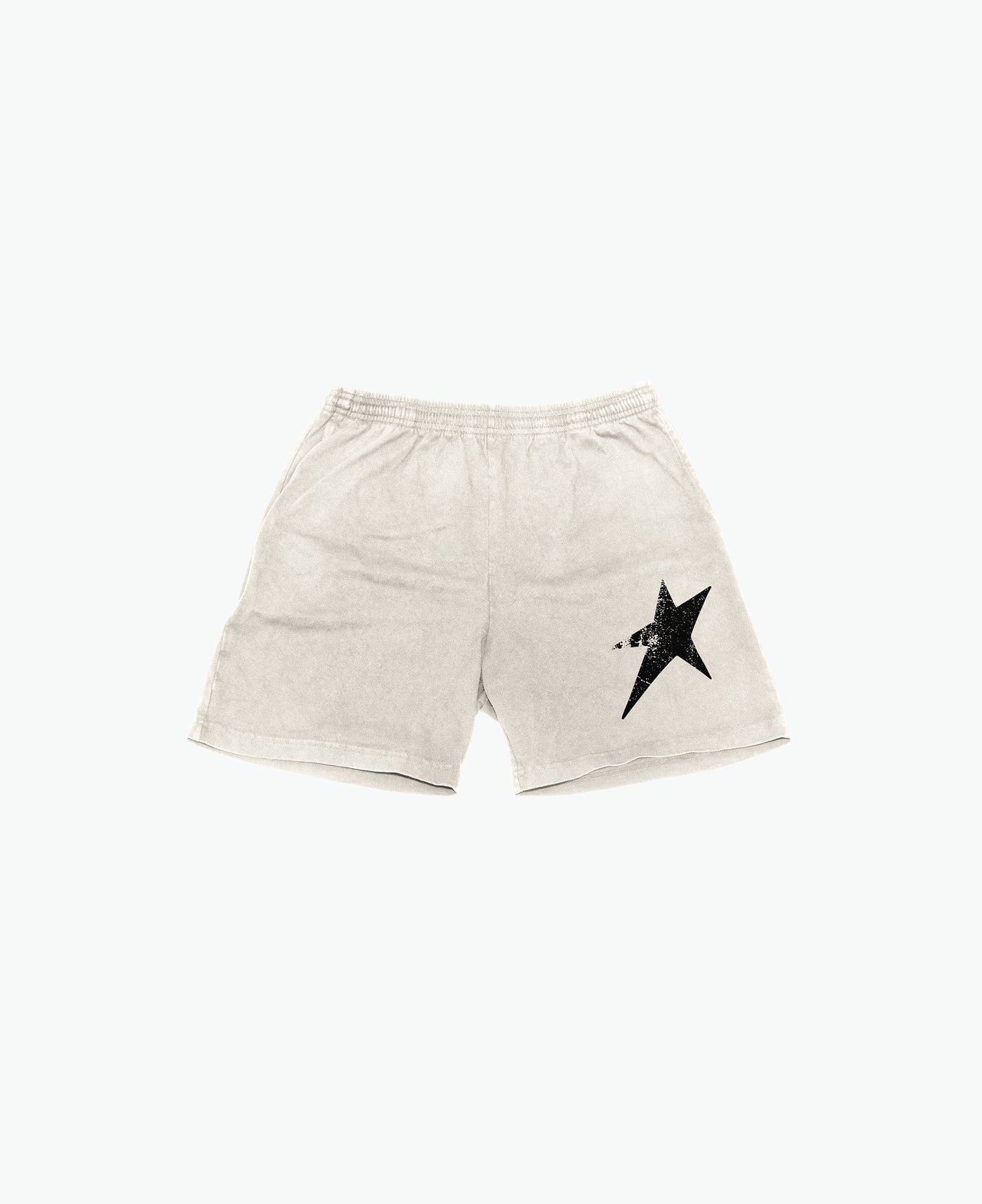 Birthmark Star Shorts / Creme