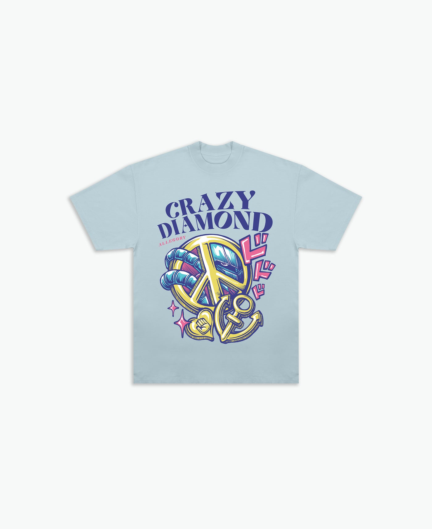 Crazy Diamond Tee / Sky Blue