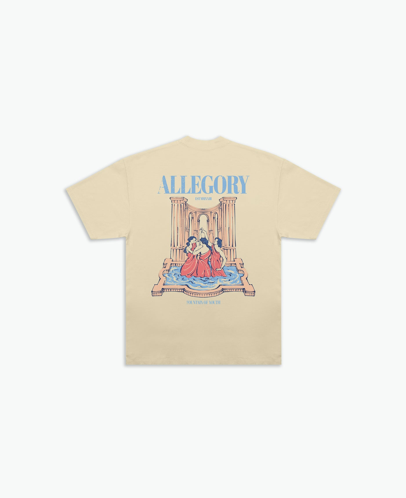 Fountain of Youth Tee / Washed Gold