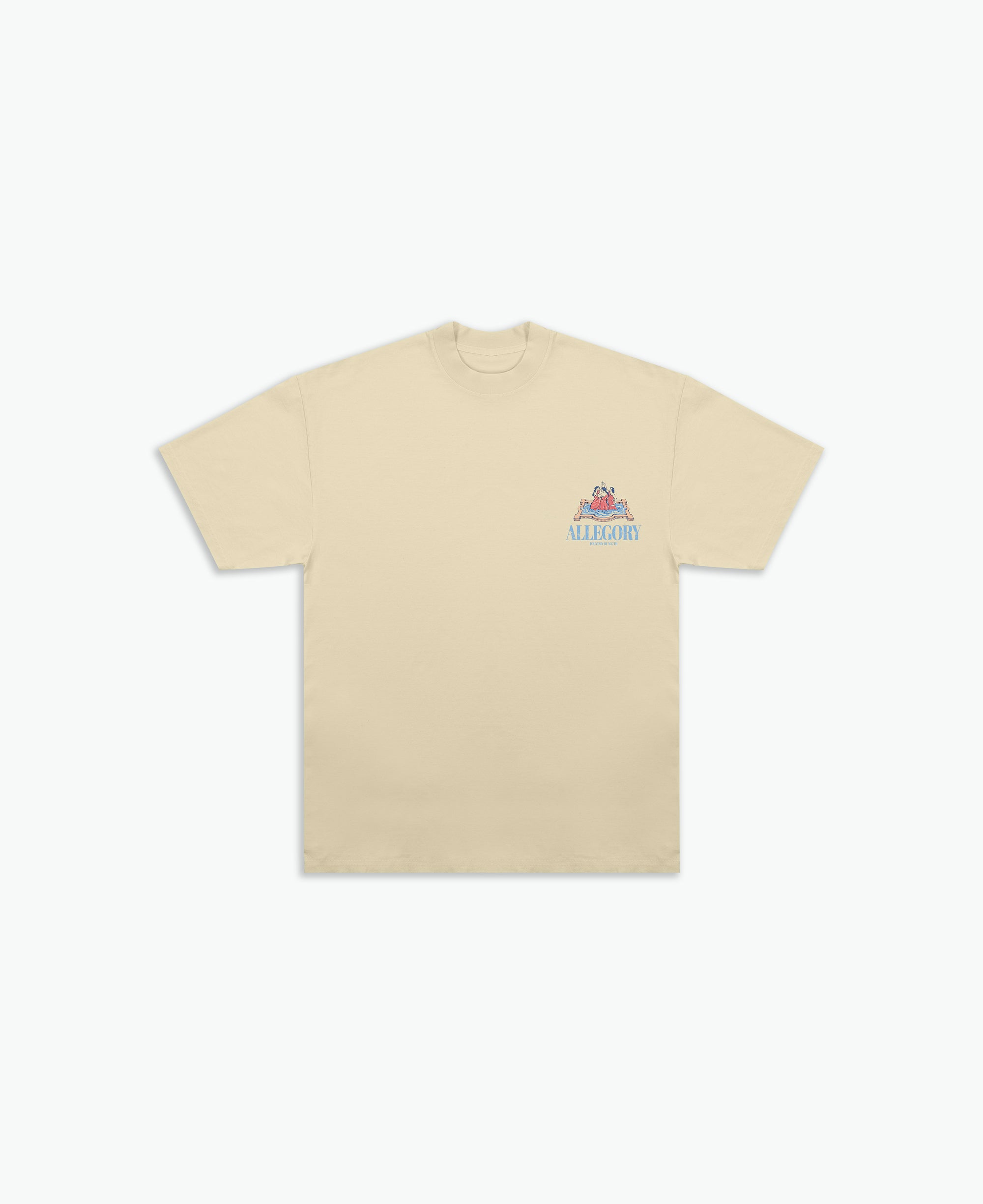 Fountain of Youth Tee / Washed Gold-2