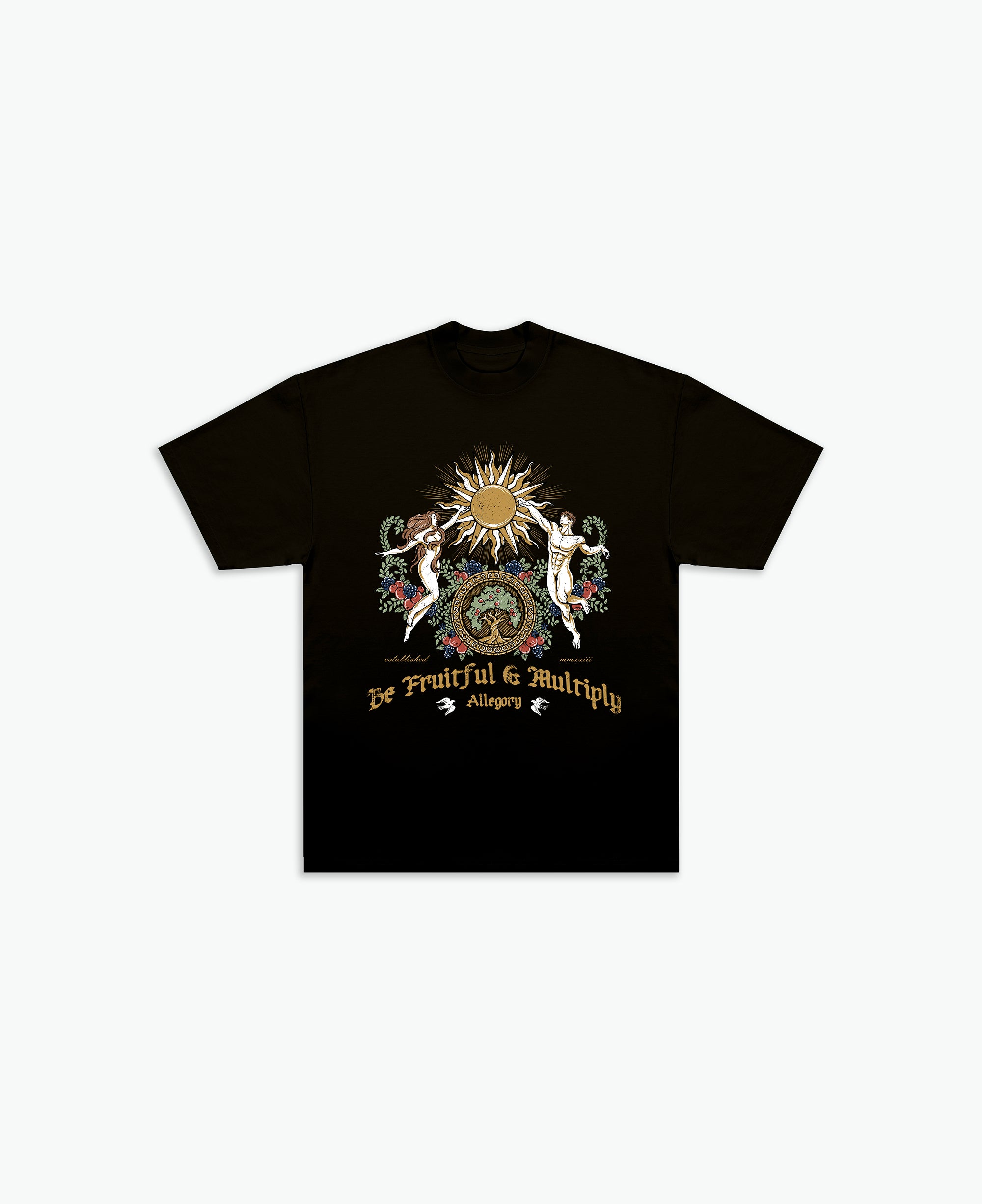 Be Fruitful and Multiply Tee / Black