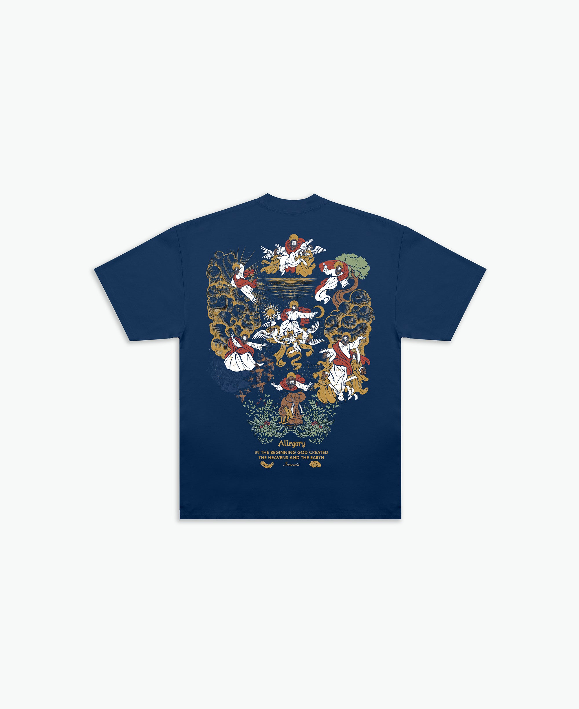 Creation Account Tee / Navy