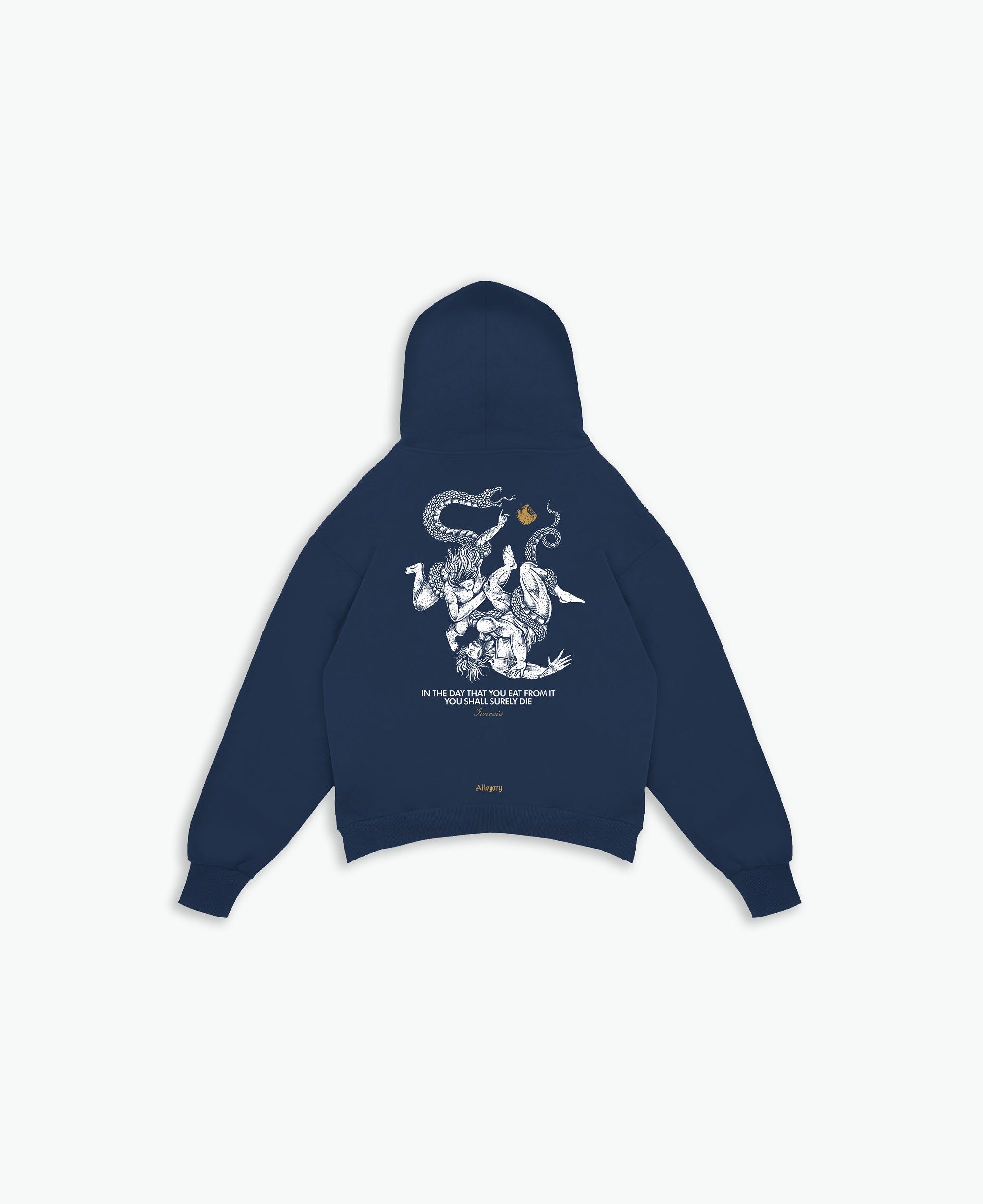 Fall of Man Hoodie / Navy