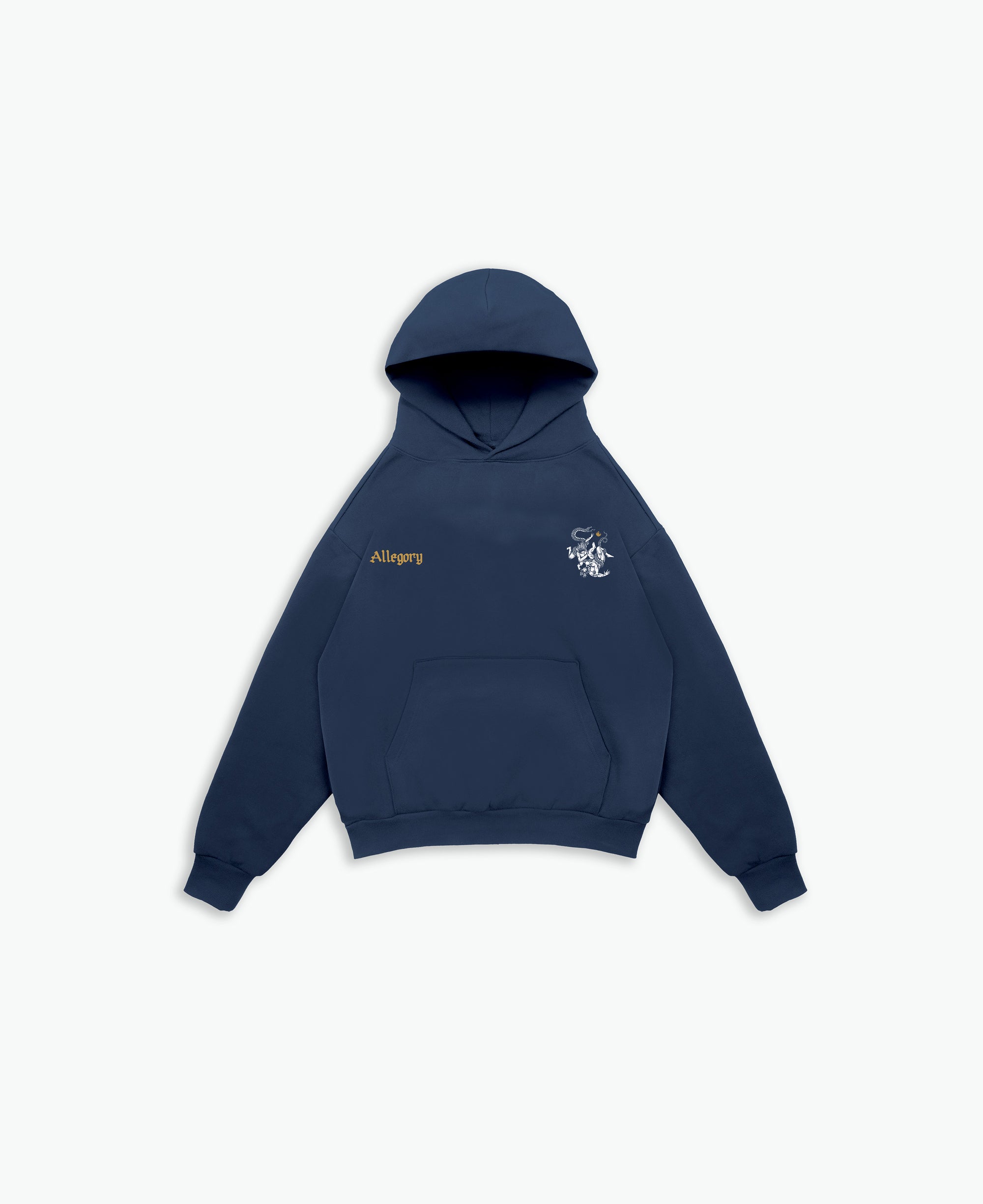 Fall of Man Hoodie / Navy