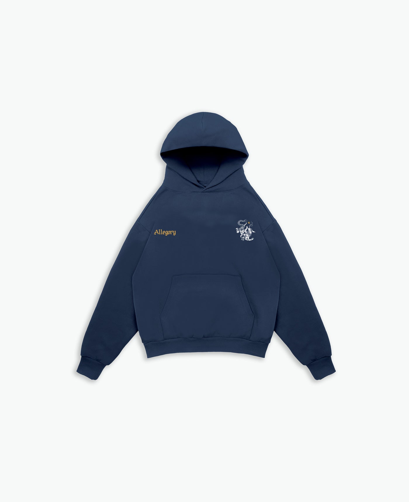 Fall of Man Hoodie / Navy