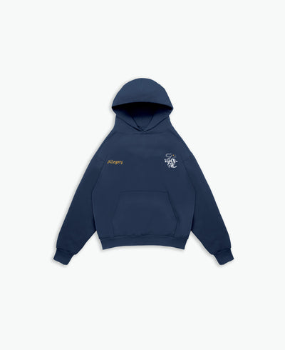 Fall of Man Hoodie / Navy
