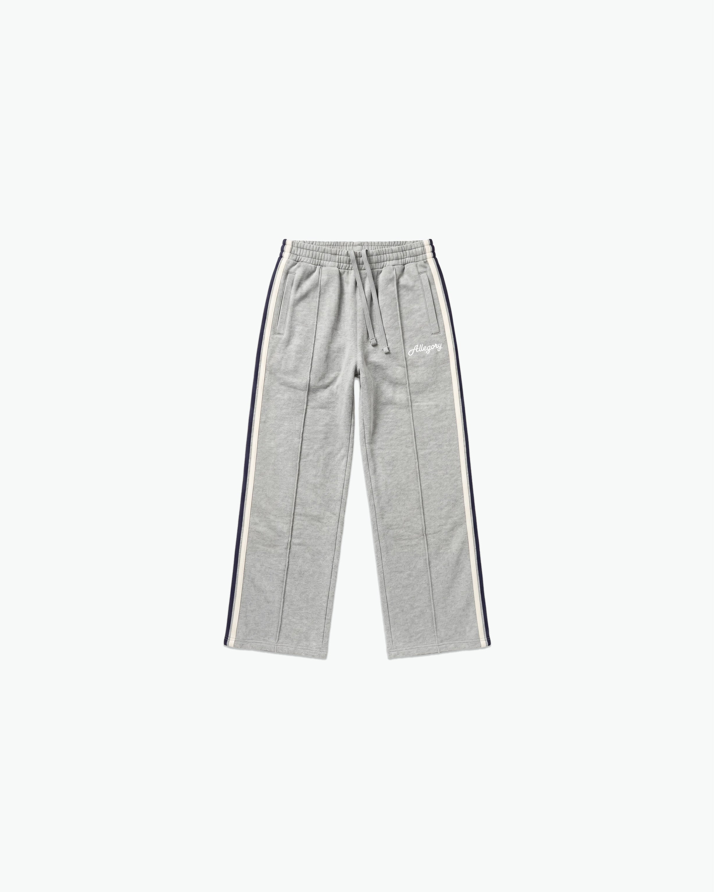 Stripe Wide Leg Vintage Heavy Sweatpant-1
