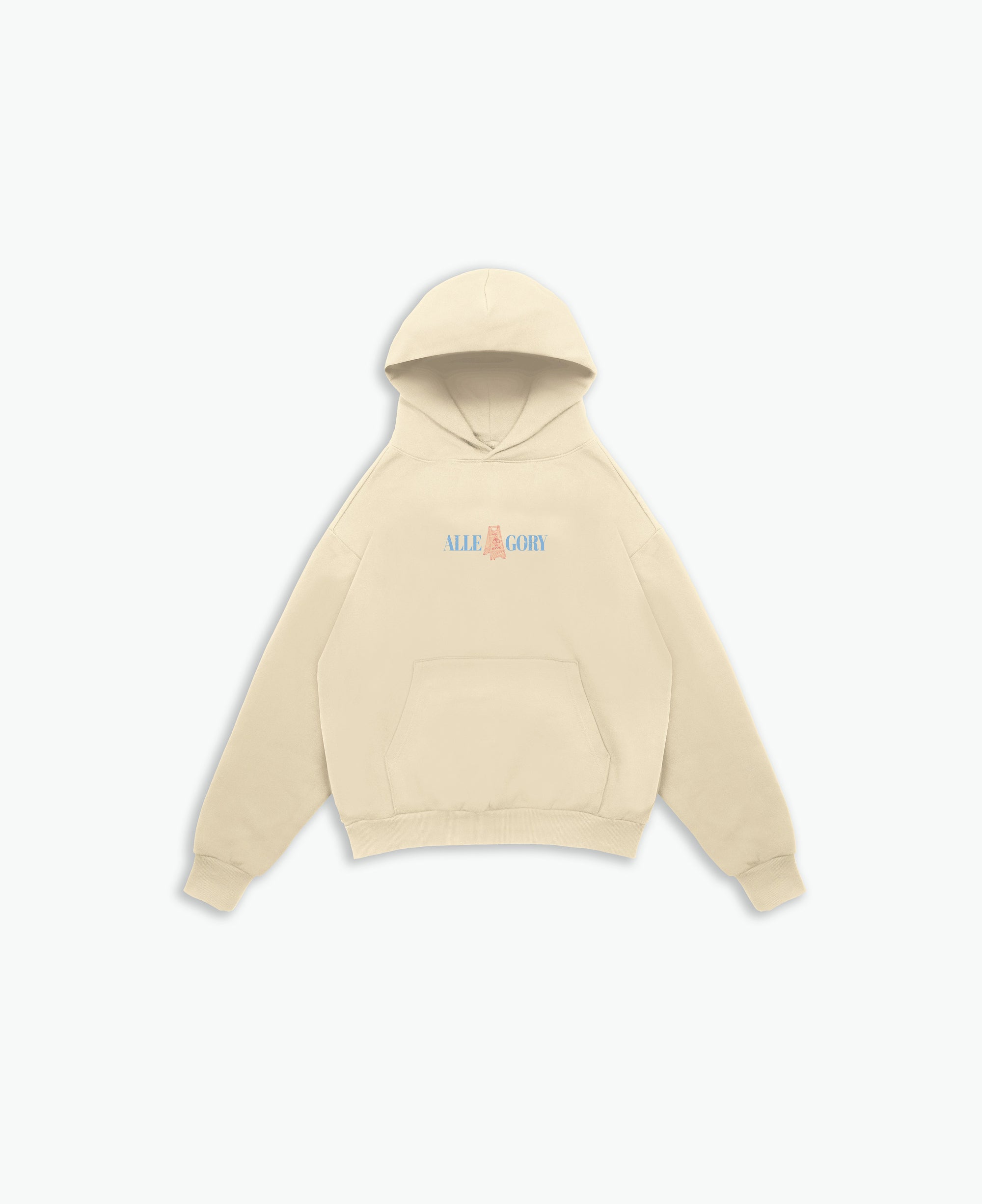 "No Running" Hoodie / Washed Gold-2