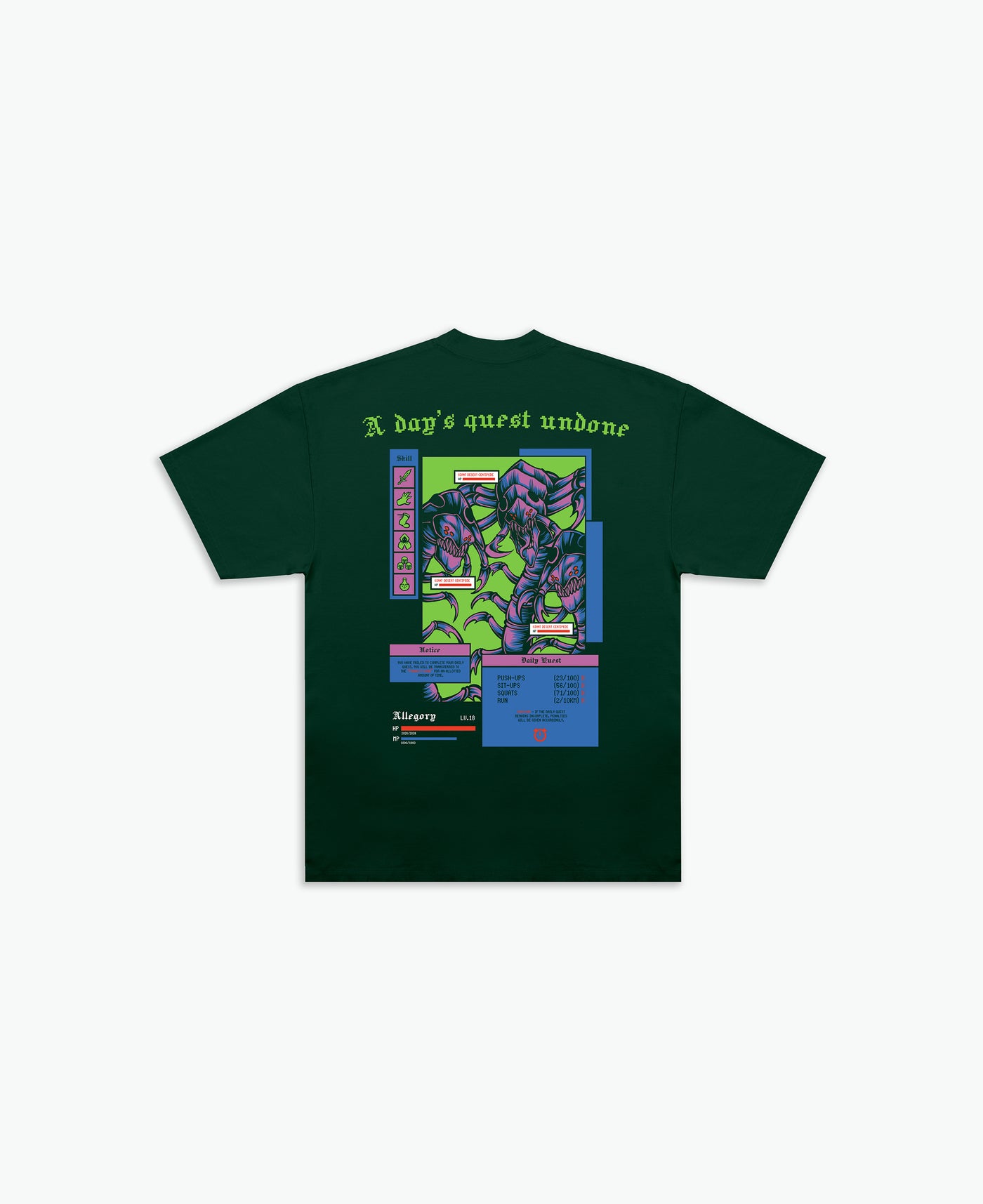Daily Quest Tee / Green