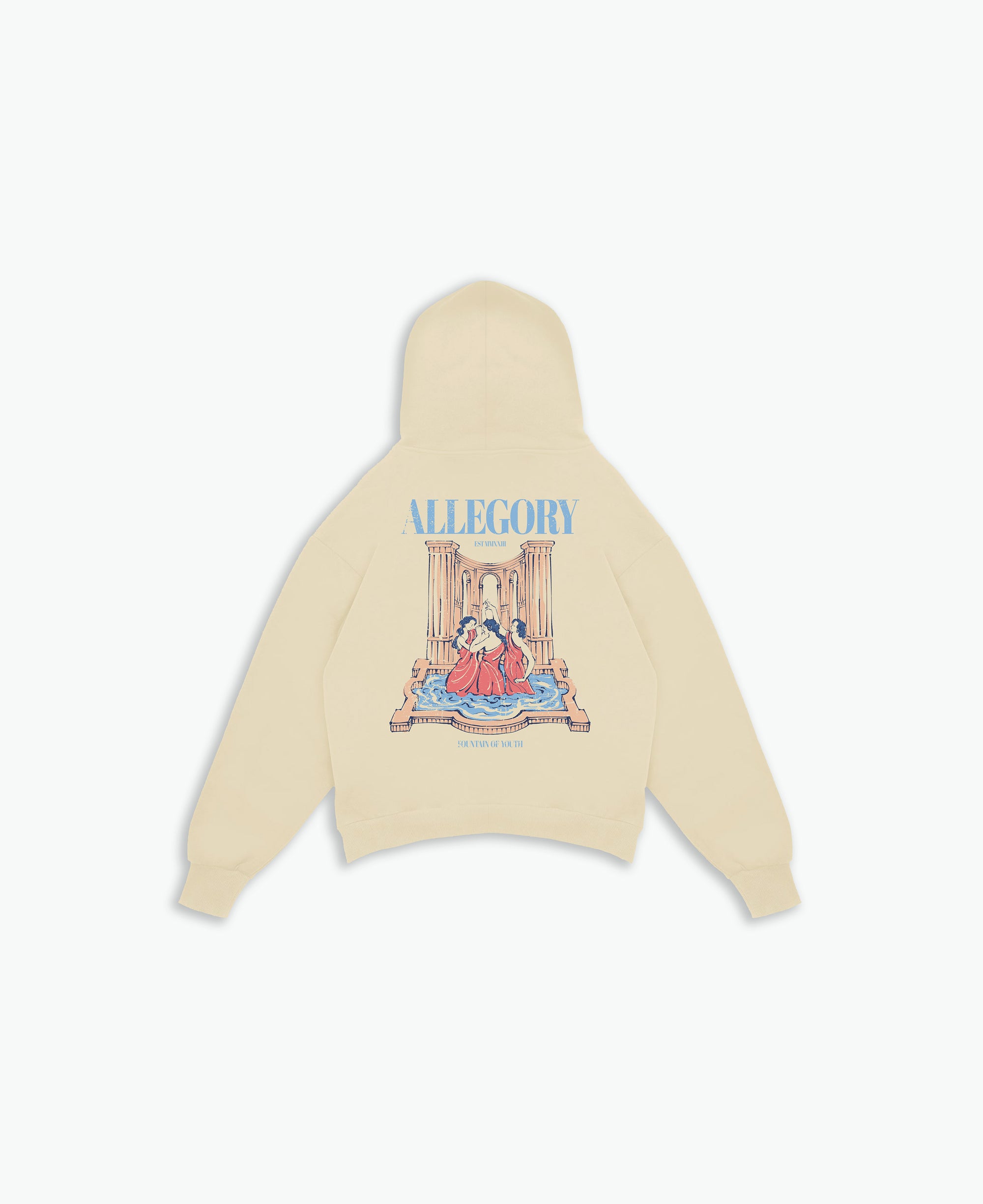 Fountain of Youth Hoodie / Washed Gold
