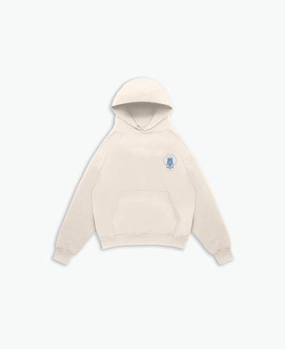 Double Dungeon Architect Hoodie / Cream