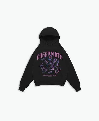Monarch's Gambit - Checkmate Hoodie / Black
