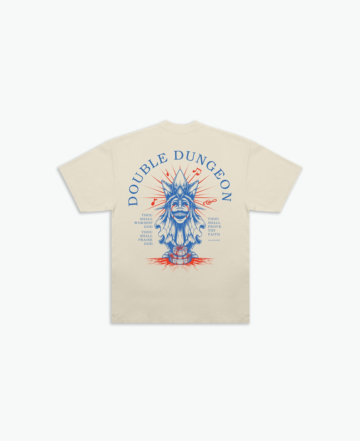Double Dungeon Architect Tee / Cream